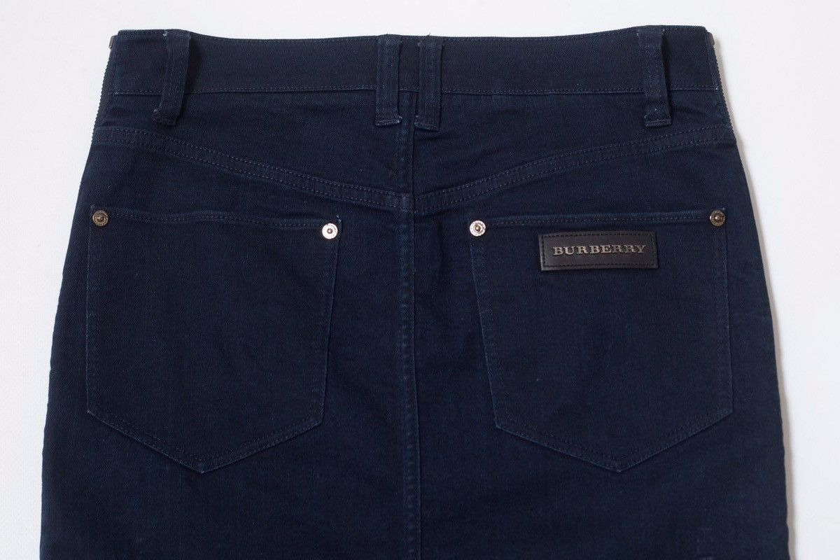 Burberry Burberry London Denim Pockets Skirt Size 26" / US 2 / IT 38 - 13 Thumbnail