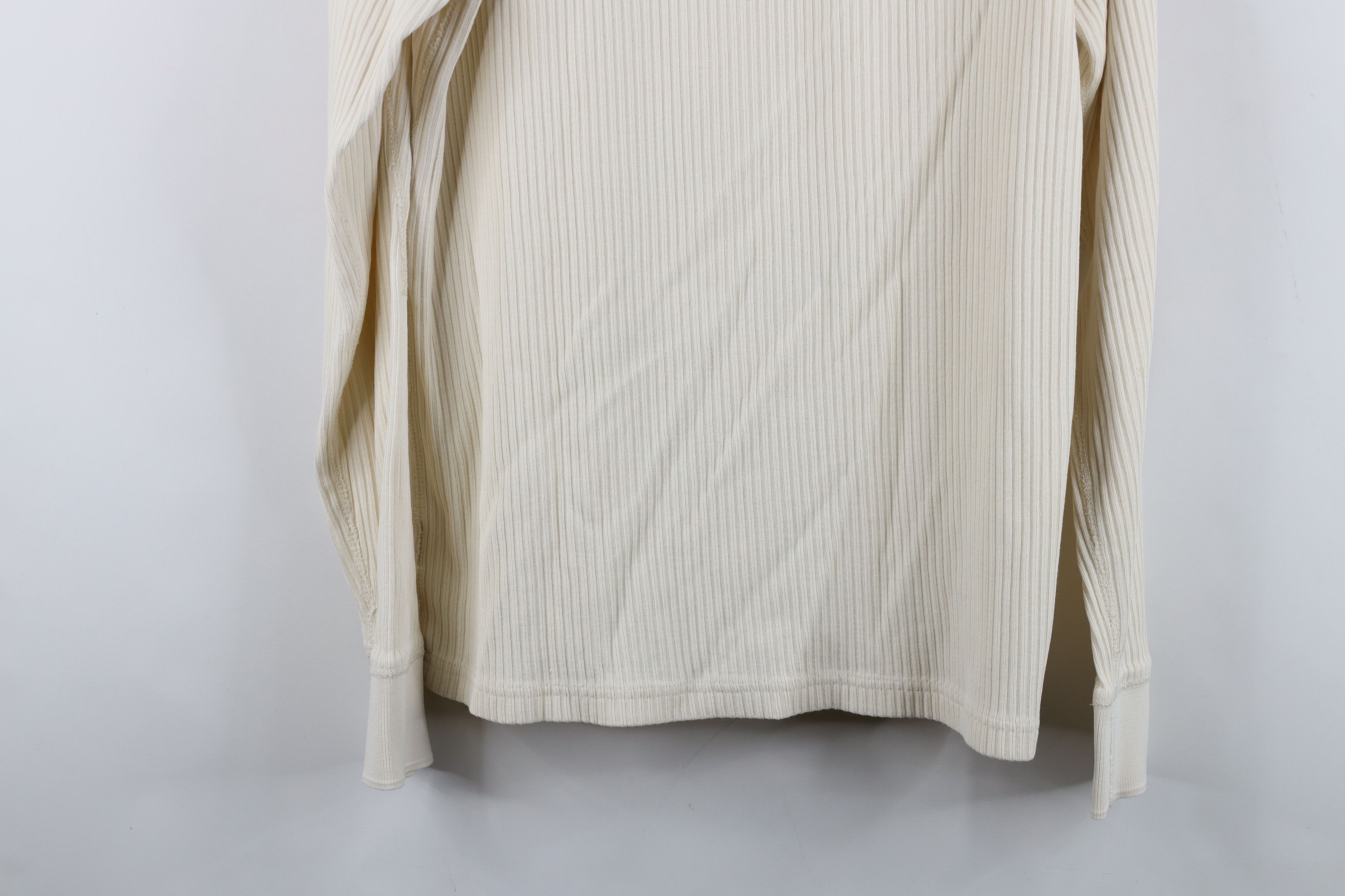 Nautica Vintage 90s Nautica Cotton Ribbed Knit Long Sleeve T-Shirt Size US M / EU 48-50 / 2 - 12 Thumbnail