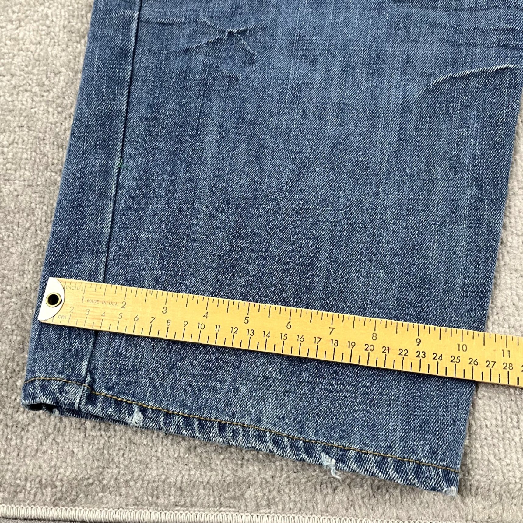 Rocawear VINTAGE Rocawear Jeans Mens 36 x 33 Blue Denim Skater Wide-Leg Hip Hop Embroidered 90s Grunge Retro Logo Mens Size US 36 / EU 52 - 7 Thumbnail