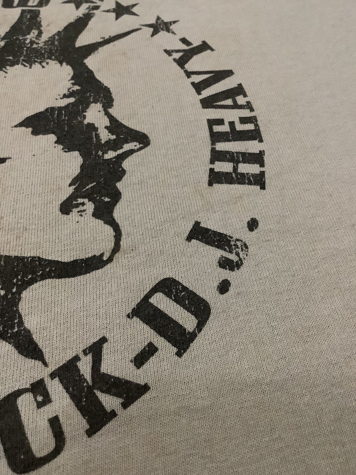 Band Tees × Designer × Vintage VINTAGE D.J HEAVY PUNK TEES Size US L / EU 52-54 / 3 - 11 Thumbnail