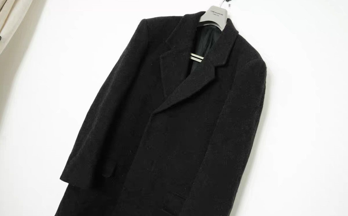 Yohji Yamamoto Yohji Yamamoto AAR Melted Wool Blend Chester Coat Size US M / EU 48-50 / 2 - 3 Thumbnail