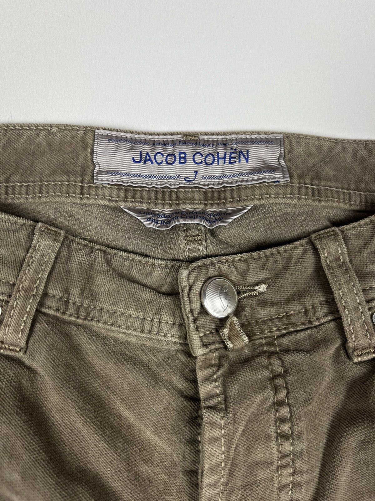 Jacob Cohen × Vintage Vintage Jacob Cohen Luxury Handmade Designer Pants Size US 30 / EU 46 - 5 Thumbnail