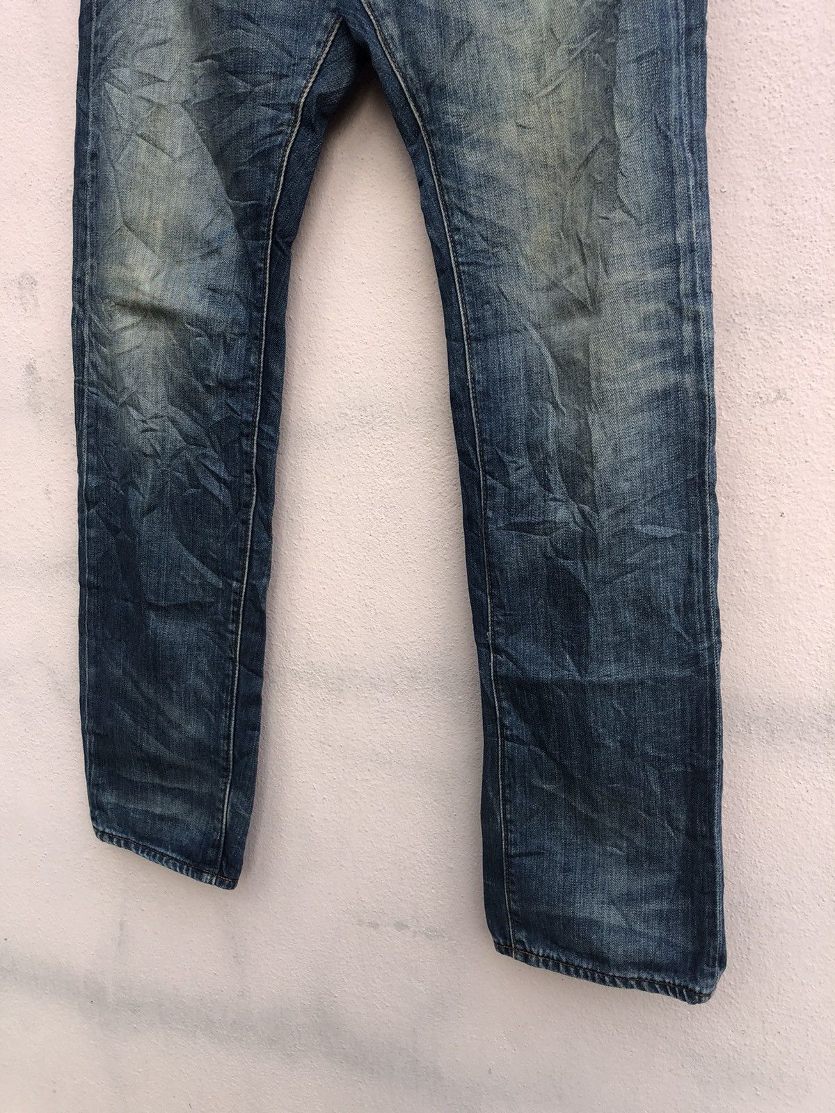 Evisu Evisu Back Pocket Diacock Logo Jeans Size US 29 - 4 Thumbnail