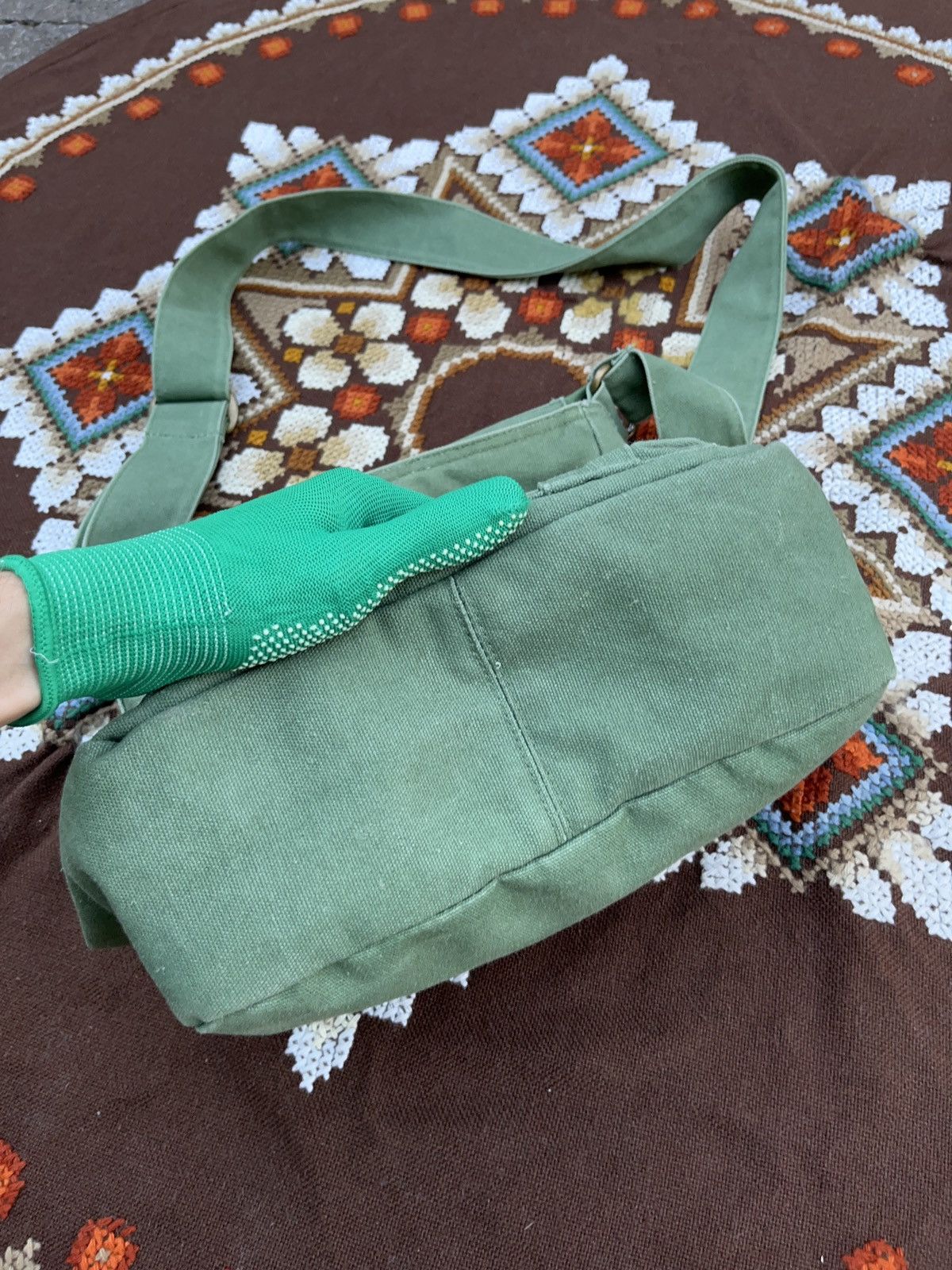 Vintage Vintage Military Bag Multi Pocket Messenger Diesel Style Size ONE SIZE - 10 Thumbnail