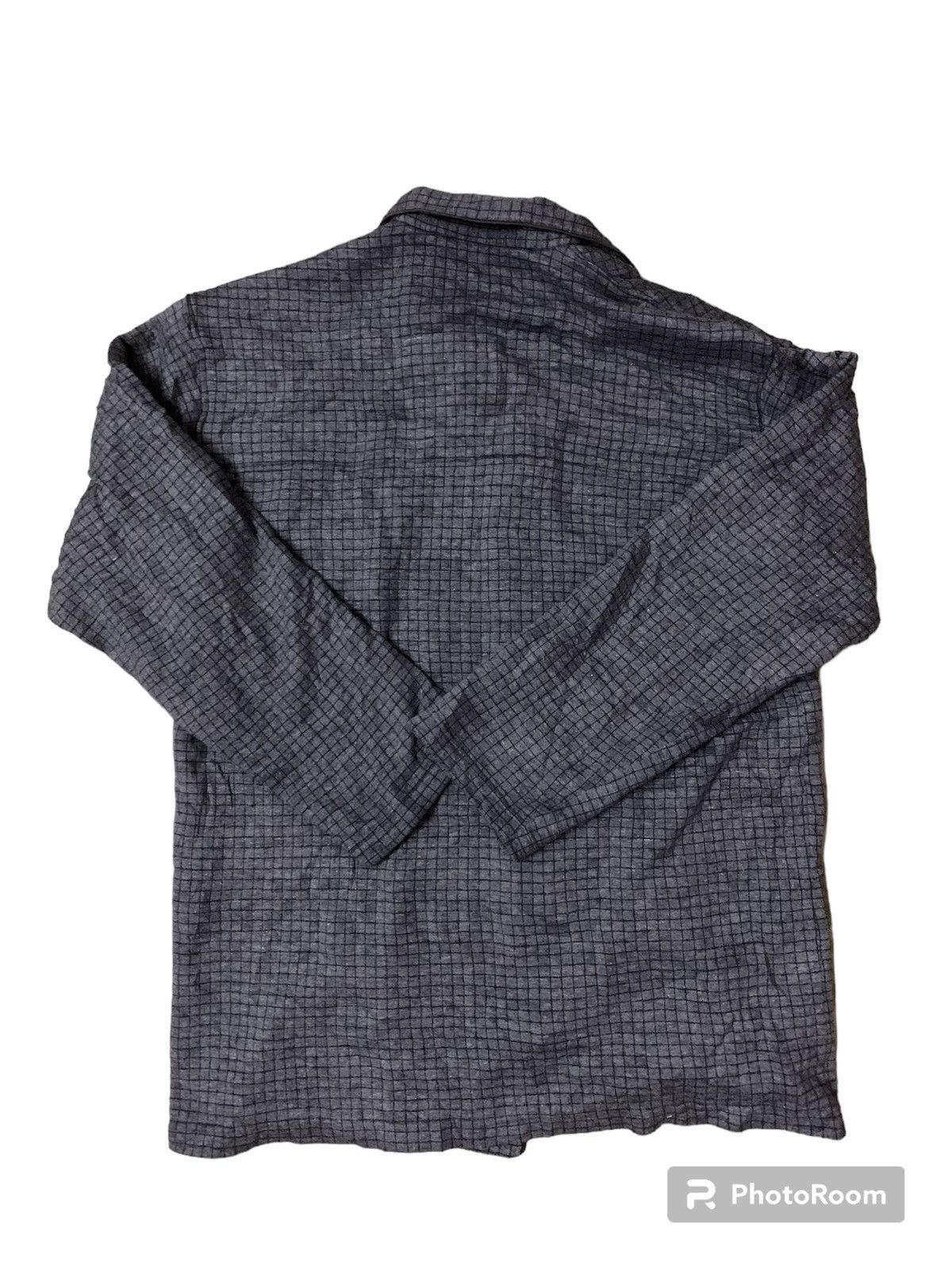 Balmain Pierre Balmain Paris Checker Shirt Size US L / EU 52-54 / 3 - 2 Thumbnail