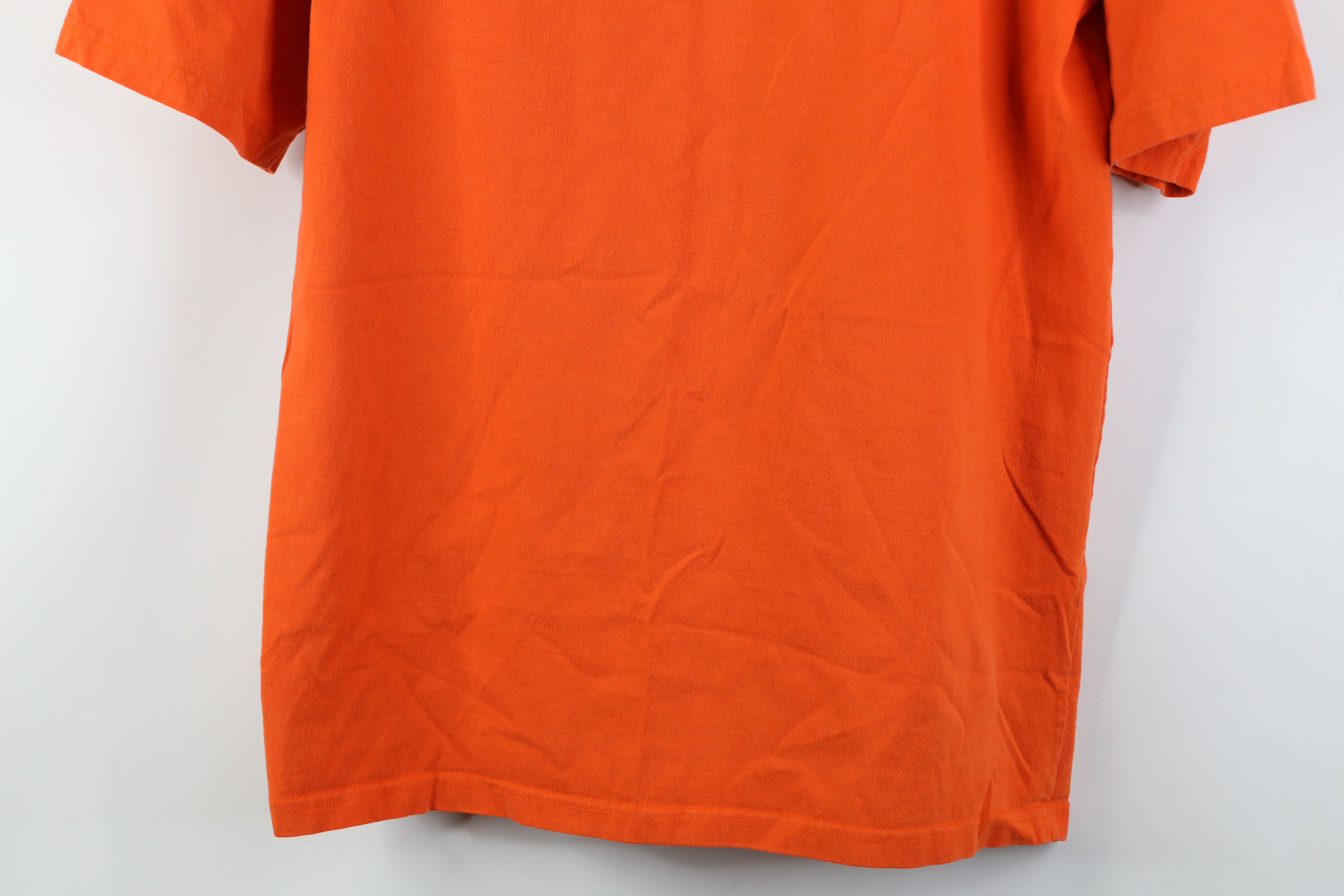 Ralph Lauren Vintage 90s Ralph Lauren Spell P Logo T-Shirt Orange Cotton Size US S / EU 44-46 / 1 - 3 Thumbnail