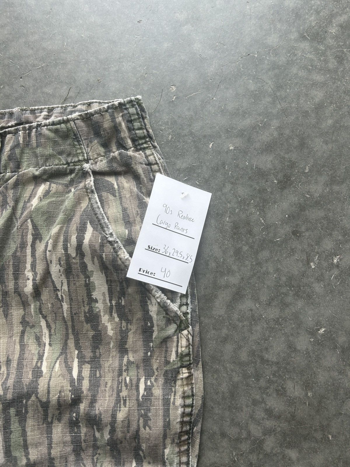 Realtree × Vintage Vintage 90s Realtree Cargo Pants Size US 36 / EU 52 - 12 Thumbnail