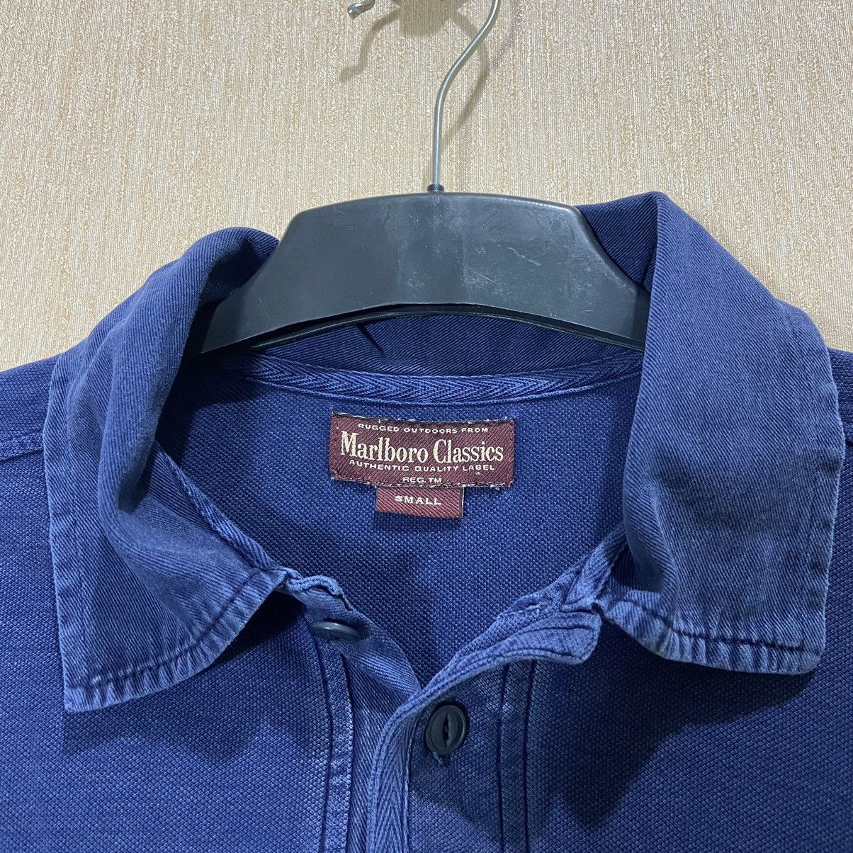Vintage Vintage 90s Marlboro Classics Polo Tee Size US S / EU 44-46 / 1 - 4 Thumbnail