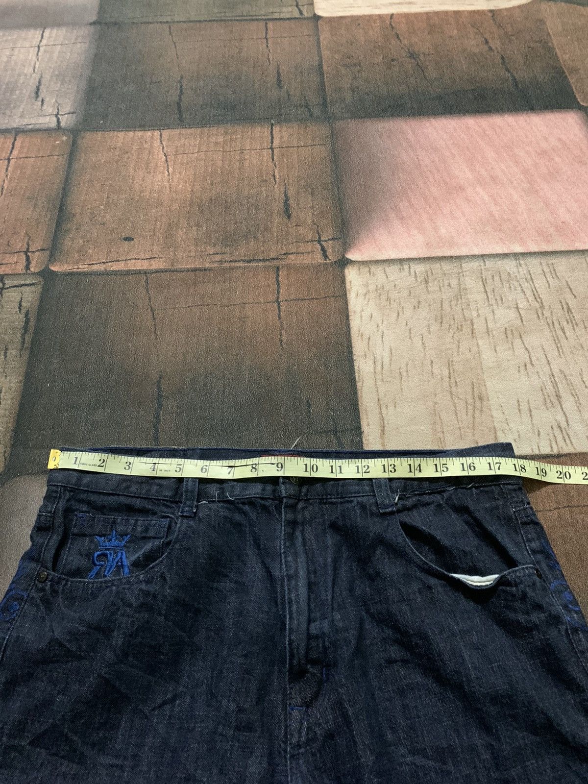 Affliction × JNCO CRAZY BAGGY red ape jeans with sick backhit Size US 36 / EU 52 - 14 Thumbnail