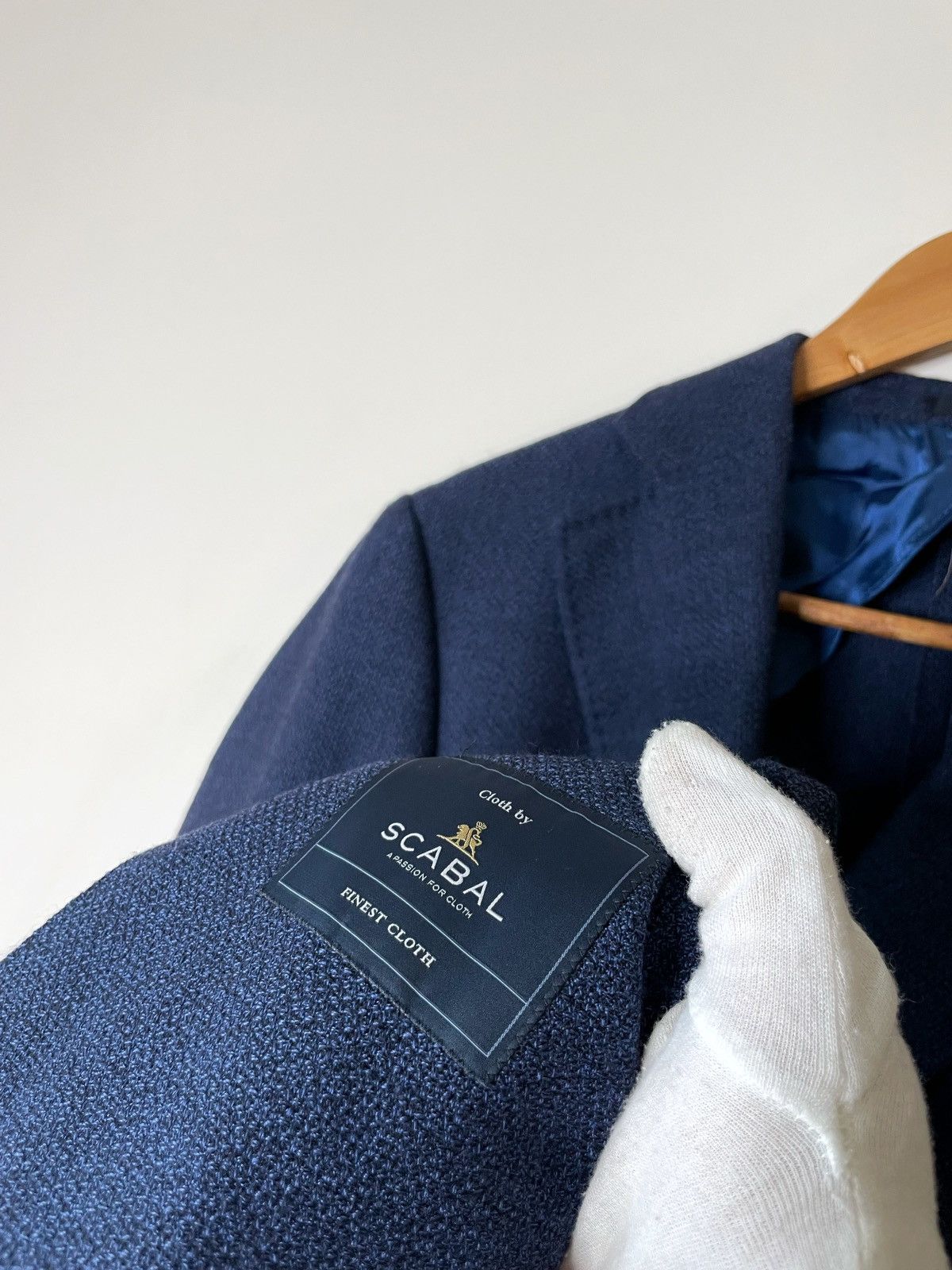 SCABAL Scabal Finest Cloth 100% Schurwolle 2 buttons Sport Blazer Size 54R - 8 Thumbnail