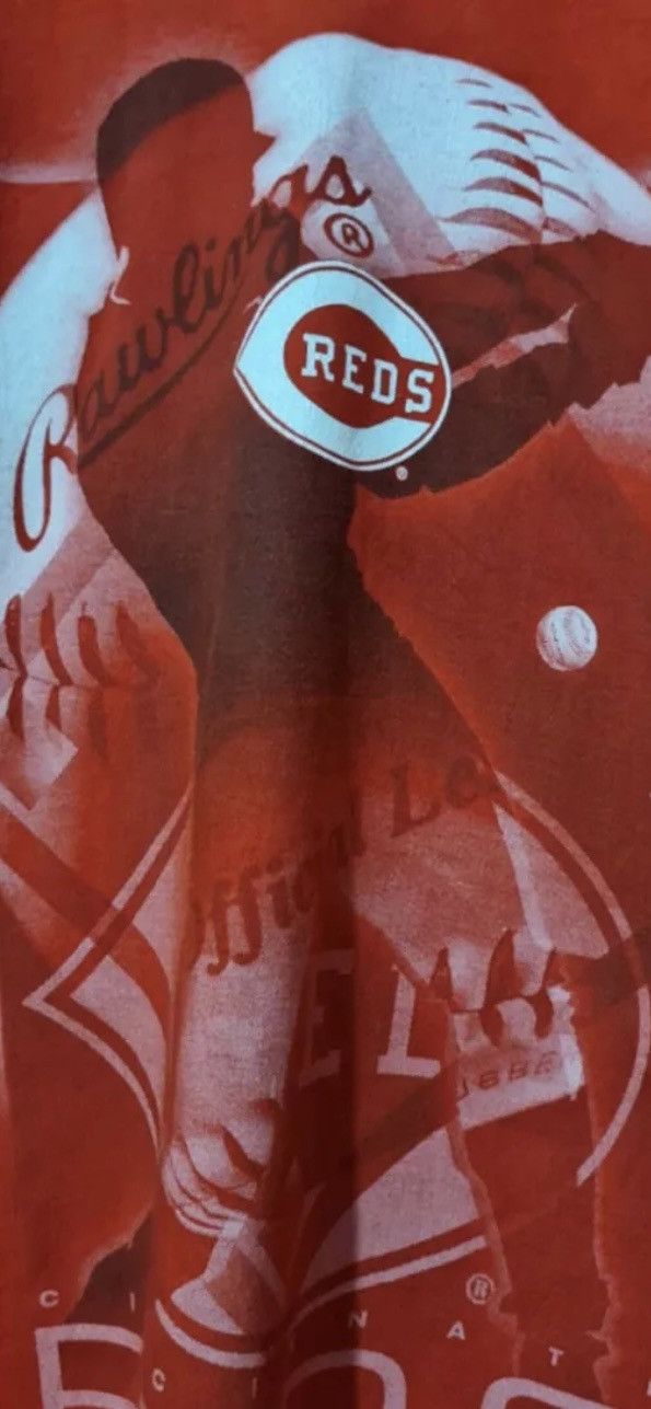 Vintage Pro player vintage XL tshirt cincinnati reds 1999 official Size US XL / EU 56 / 4 - 3 Thumbnail