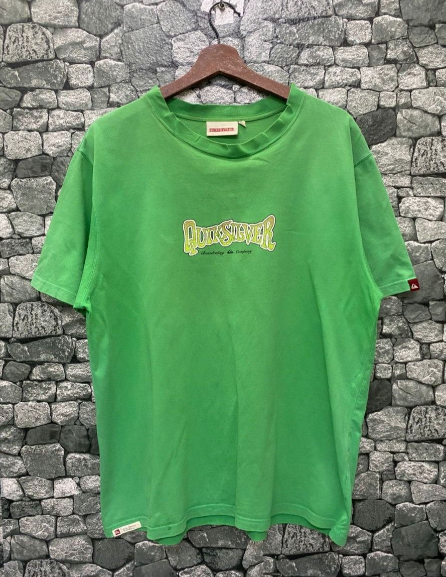 Quiksilver Vintage Quicksilver Surf Tshirt Size US M / EU 48-50 / 2 - 2 Thumbnail