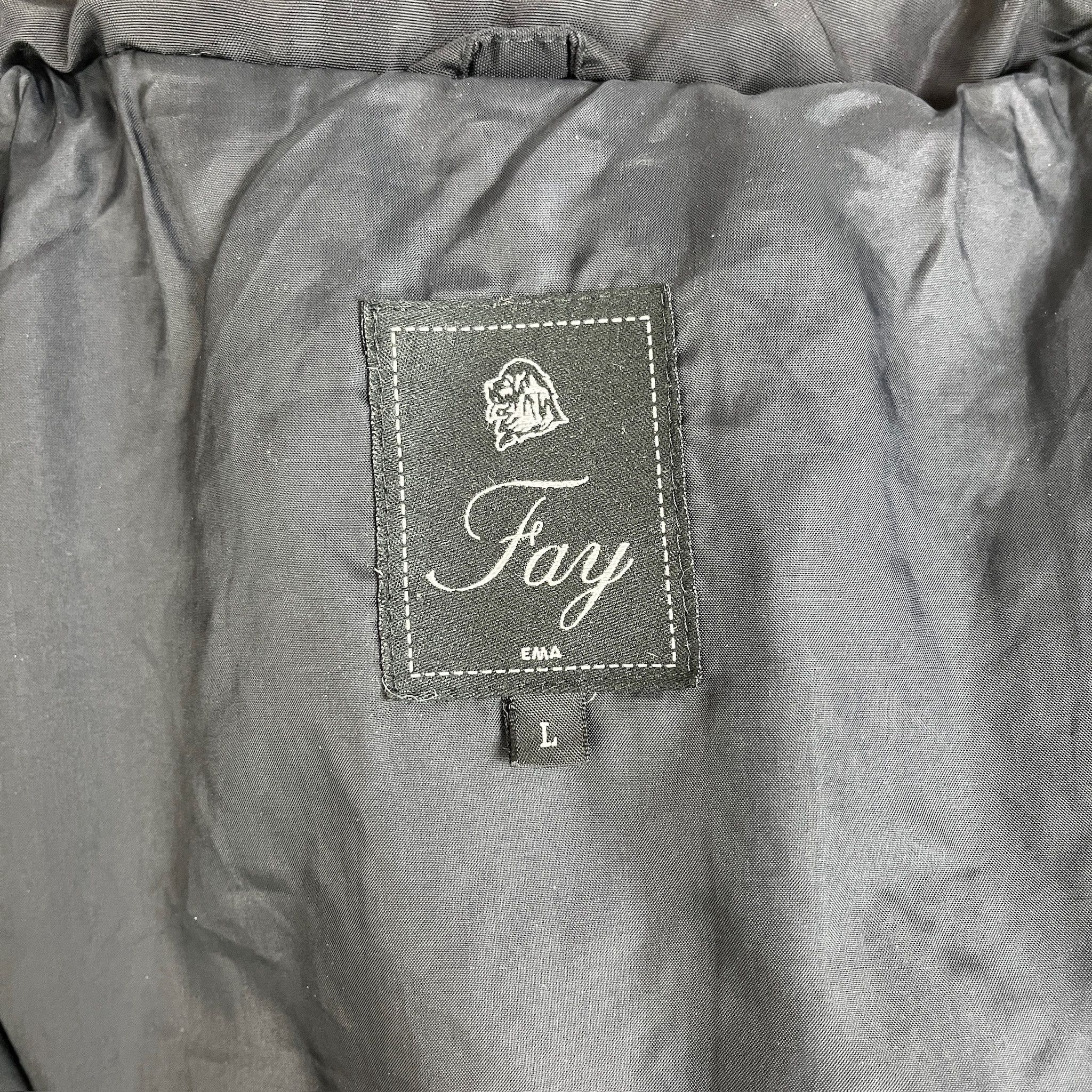 Fay Piumino Fay Cucitura Quadrati – Taglia L Size L / US 10 / IT 46 - 10 Thumbnail