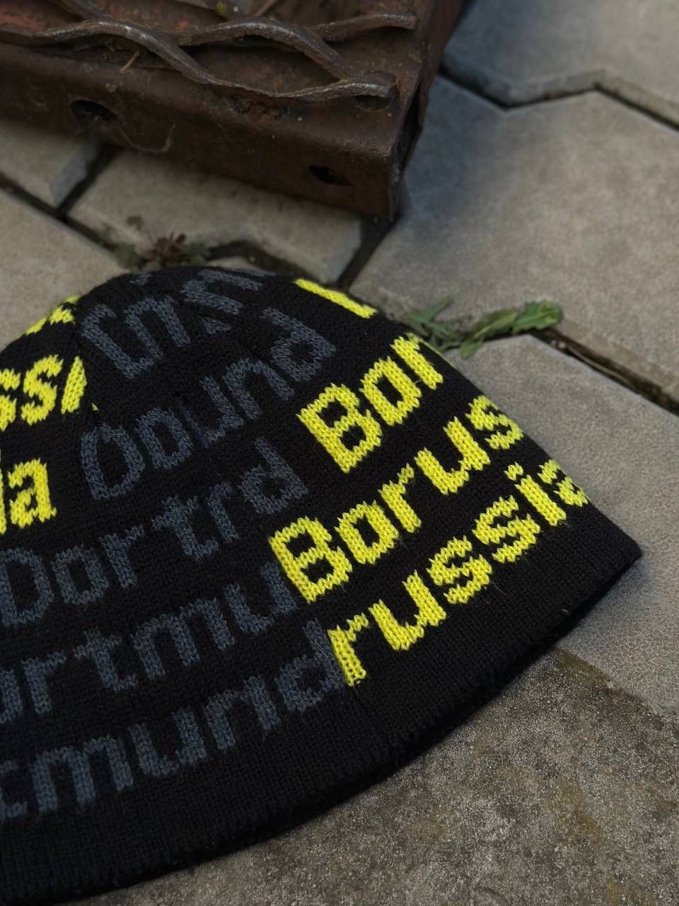 Number (N)ine Borussia Dortmund Soccer Hat Football BVB Fussball Hut Germa Size ONE SIZE - 9 Thumbnail