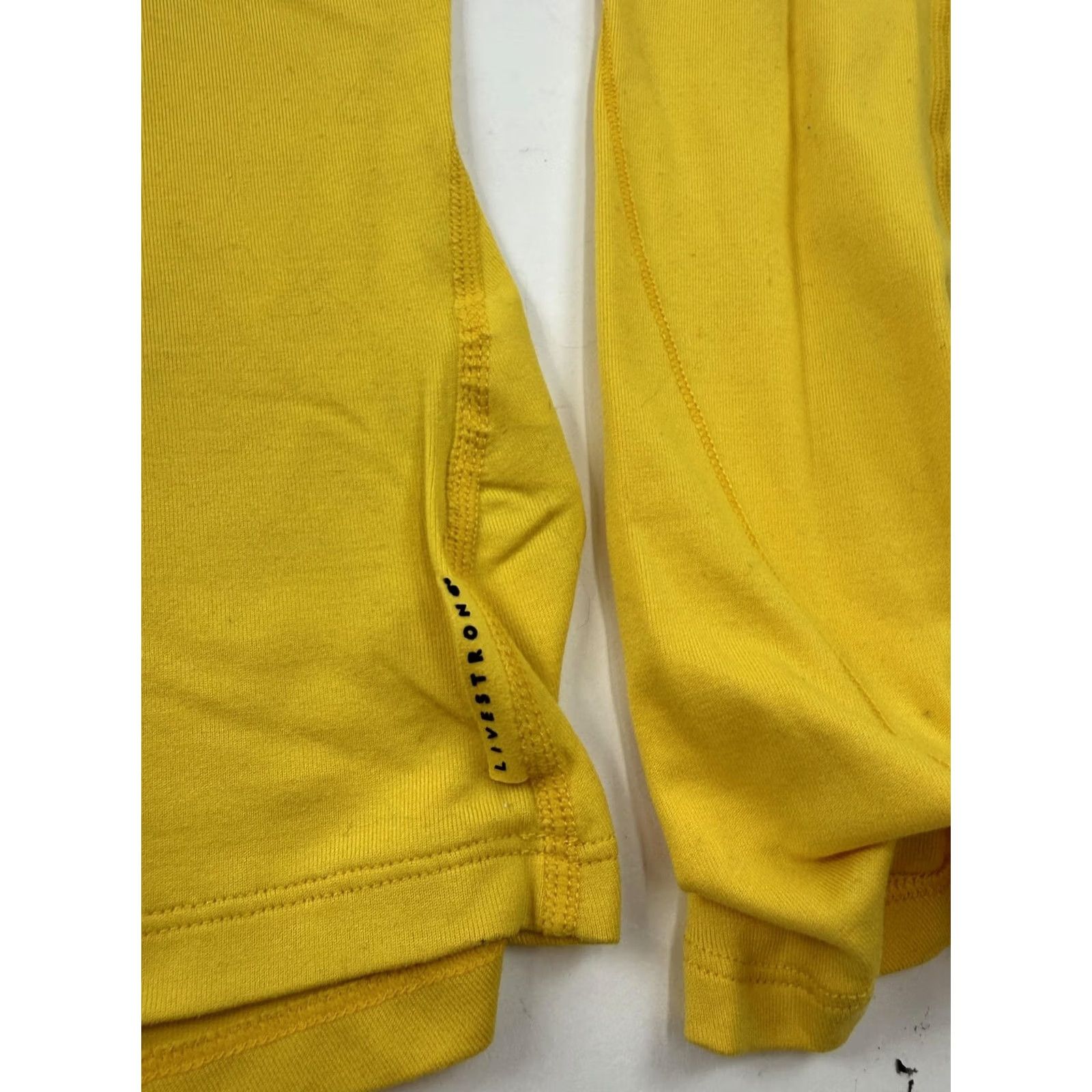 Nike Nike Dri-FIT Pullover Womens Large Yellow 1/4 Zip Long Sleeve Top Size L / US 10 / IT 46 - 3 Thumbnail