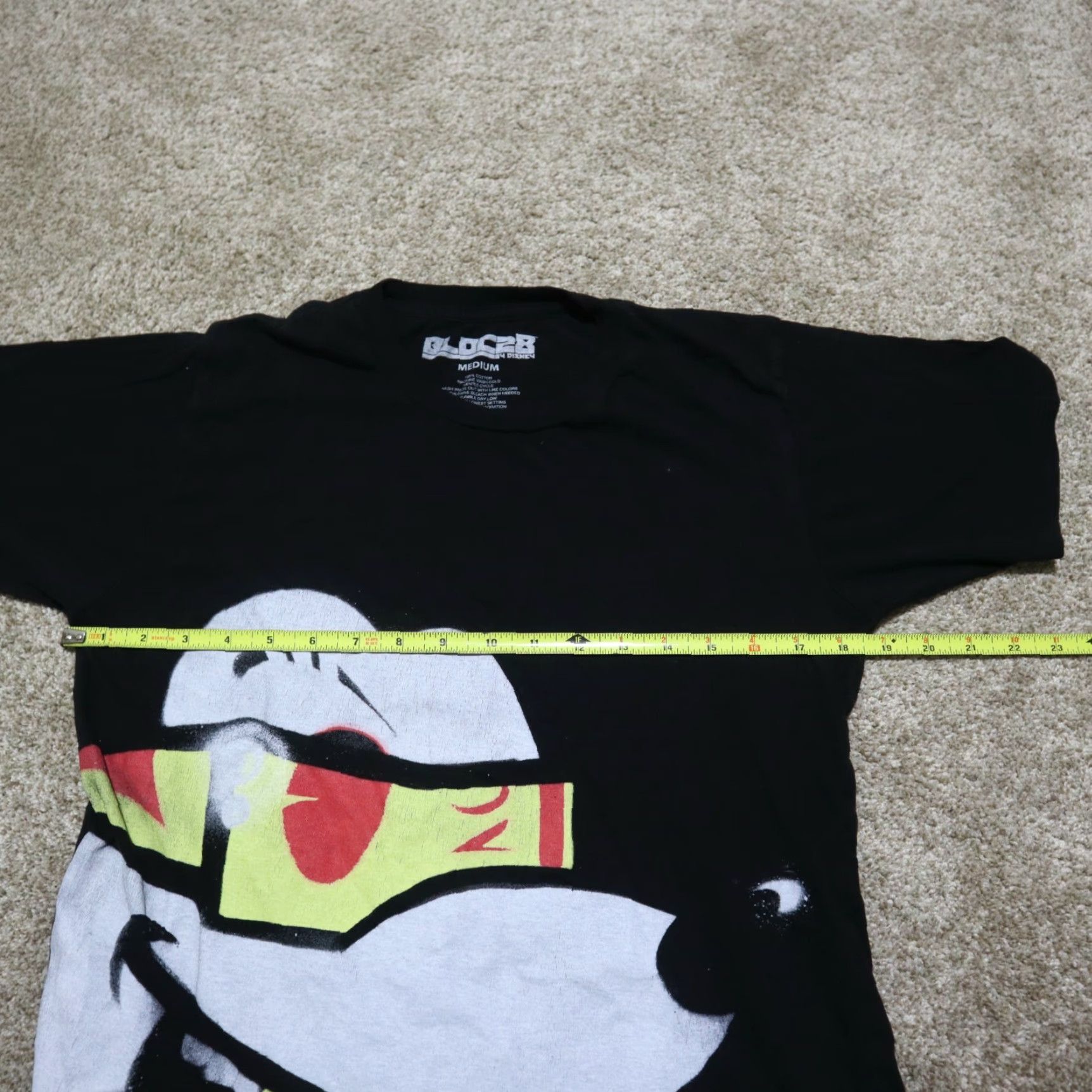 Vintage Vintage Mickey Mouse T-Shirt Men Medium Black Disney Retro Graphic Art 90s Size M Size US M / EU 48-50 / 2 - 4 Thumbnail