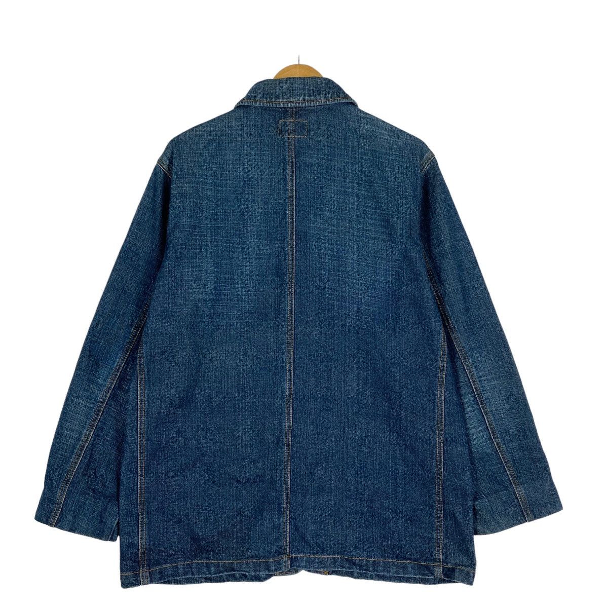 Indigo Villand Denim Chore Jacket Size US M / EU 48-50 / 2 - 8 Thumbnail