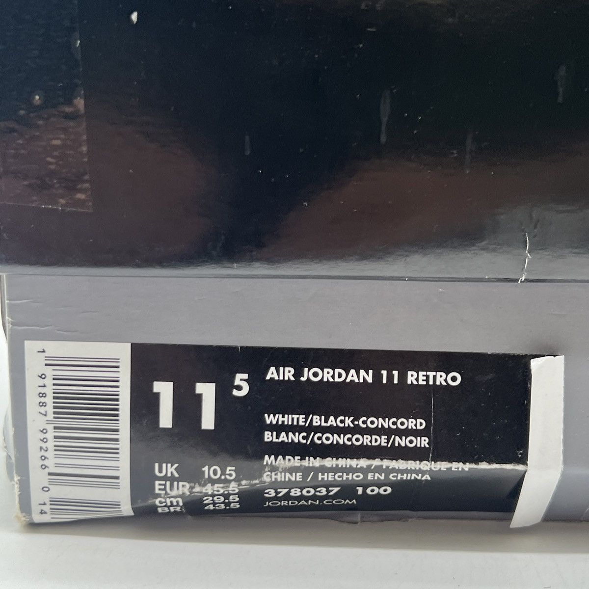 Jordan Brand Air Jordan 11 Concord Size US 11.5 / EU 44-45 - 6 Thumbnail