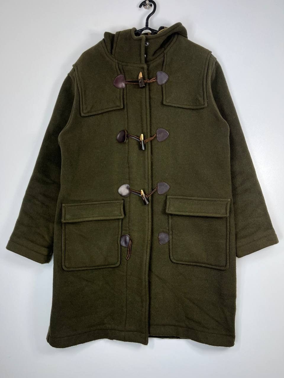 Barbour Barbour Ladies Wool Duffle Coat Green Toggle Jacket Uk 12 Size US M / EU 48-50 / 2 - 1 Thumbnail