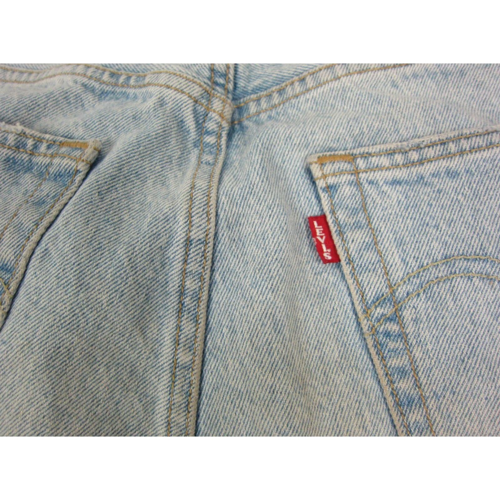 Levi's VINTAGE Levi's 501 Jeans Womens 26x30 Blue Button Fly Denim Pants 90s Size 26" / US 2 / IT 38 - 4 Thumbnail