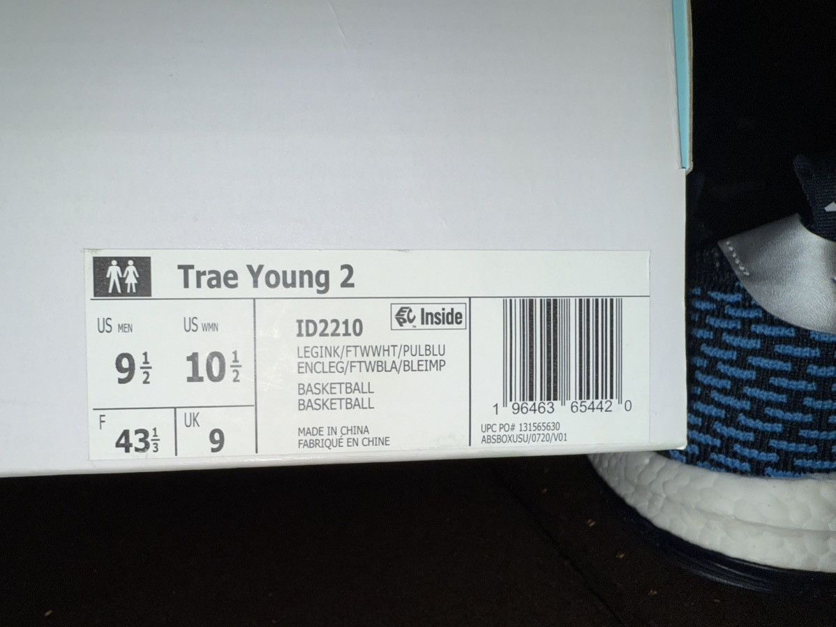 Adidas Adidas Trae Young 2 “Supernatural” low tops, 9.5men, DS NEW Size US 9.5 / EU 42-43 - 5 Thumbnail