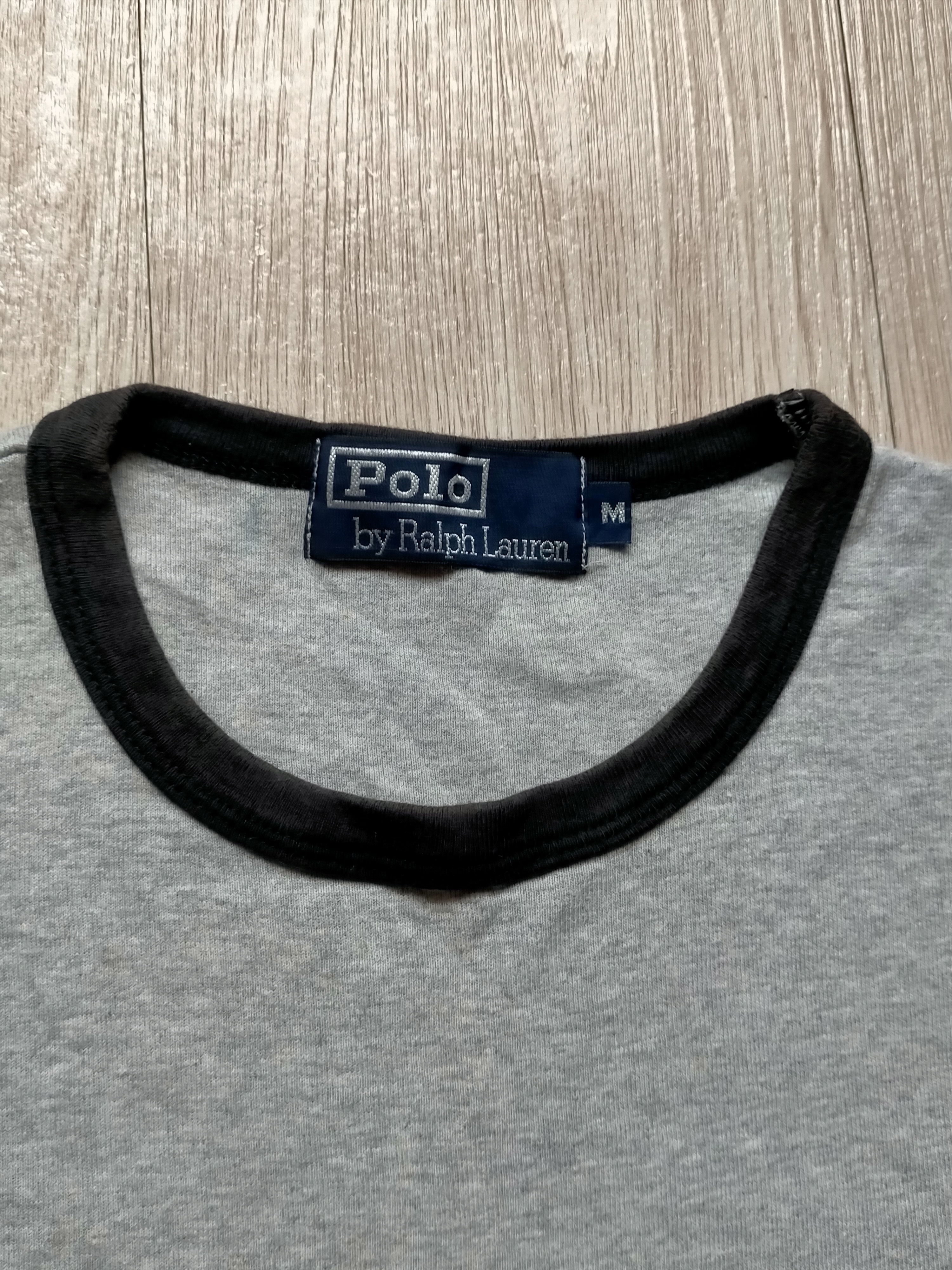 Polo Ralph Lauren Vintage 90s Polo Ralph Lauren Spell out Single stich tee Size US M / EU 48-50 / 2 - 4 Thumbnail
