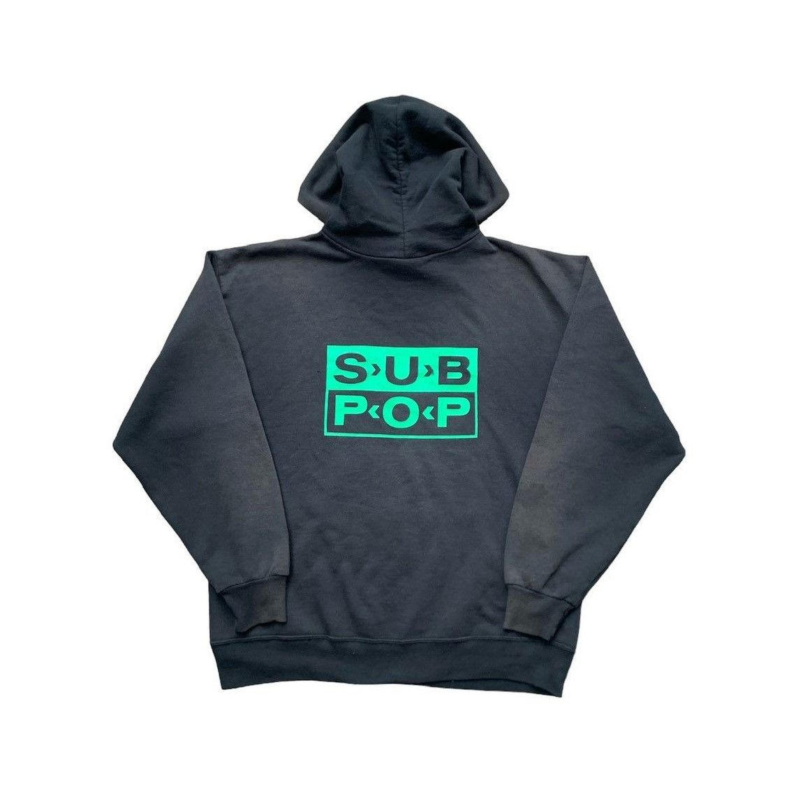 Vintage Vintage SUB POP ROCKBOSS Grunge Hoodie Band Size US L / EU 52-54 / 3 - 2 Thumbnail