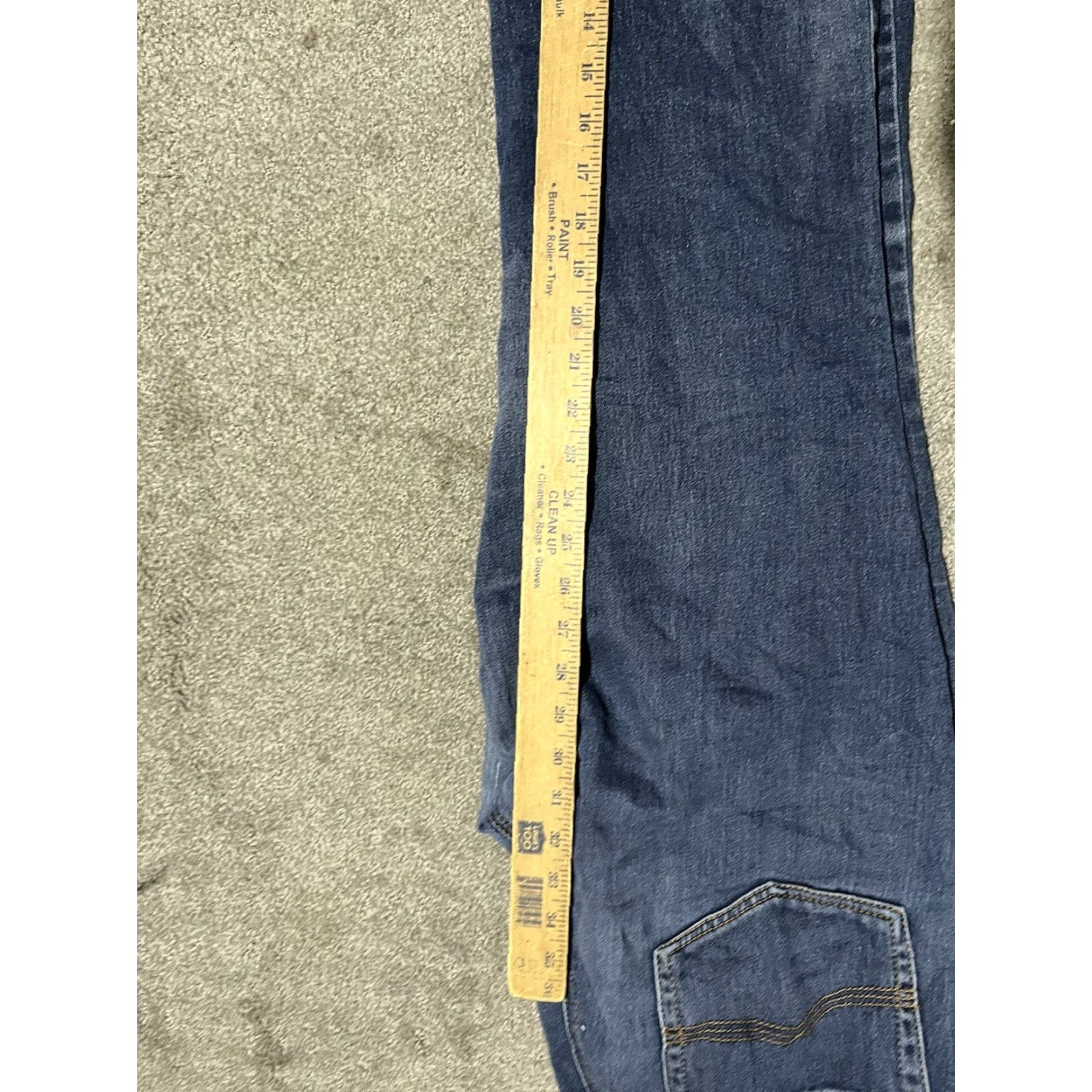 Michael Kors Michael Kors Women's Jeans Bootcut Dark Blue Denim 32 Regular 5-Pocket Design Stretch Pocket Machine Washable Size 24" / US 00 / IT 34 - 7 Thumbnail