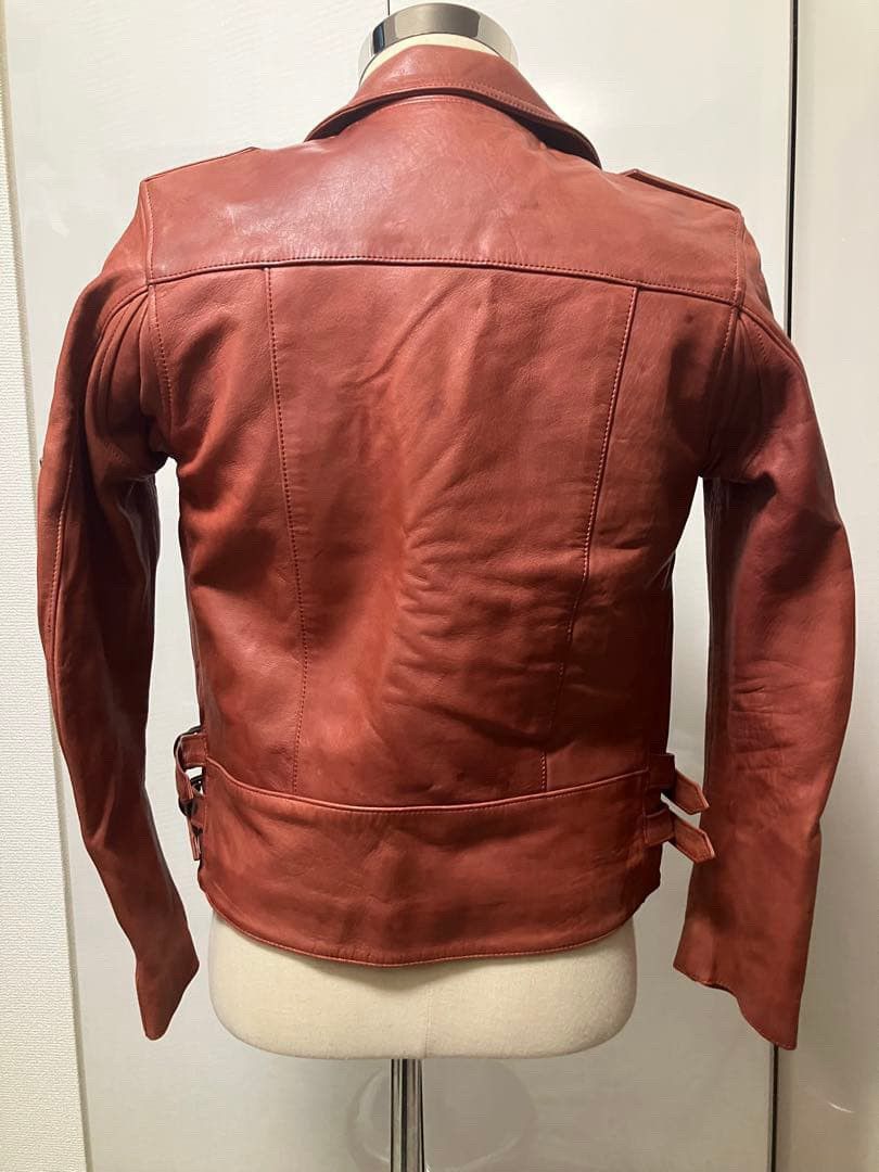 Blackmeans Blackmeans red double rider jacket Size US S / EU 44-46 / 1 - 8 Thumbnail