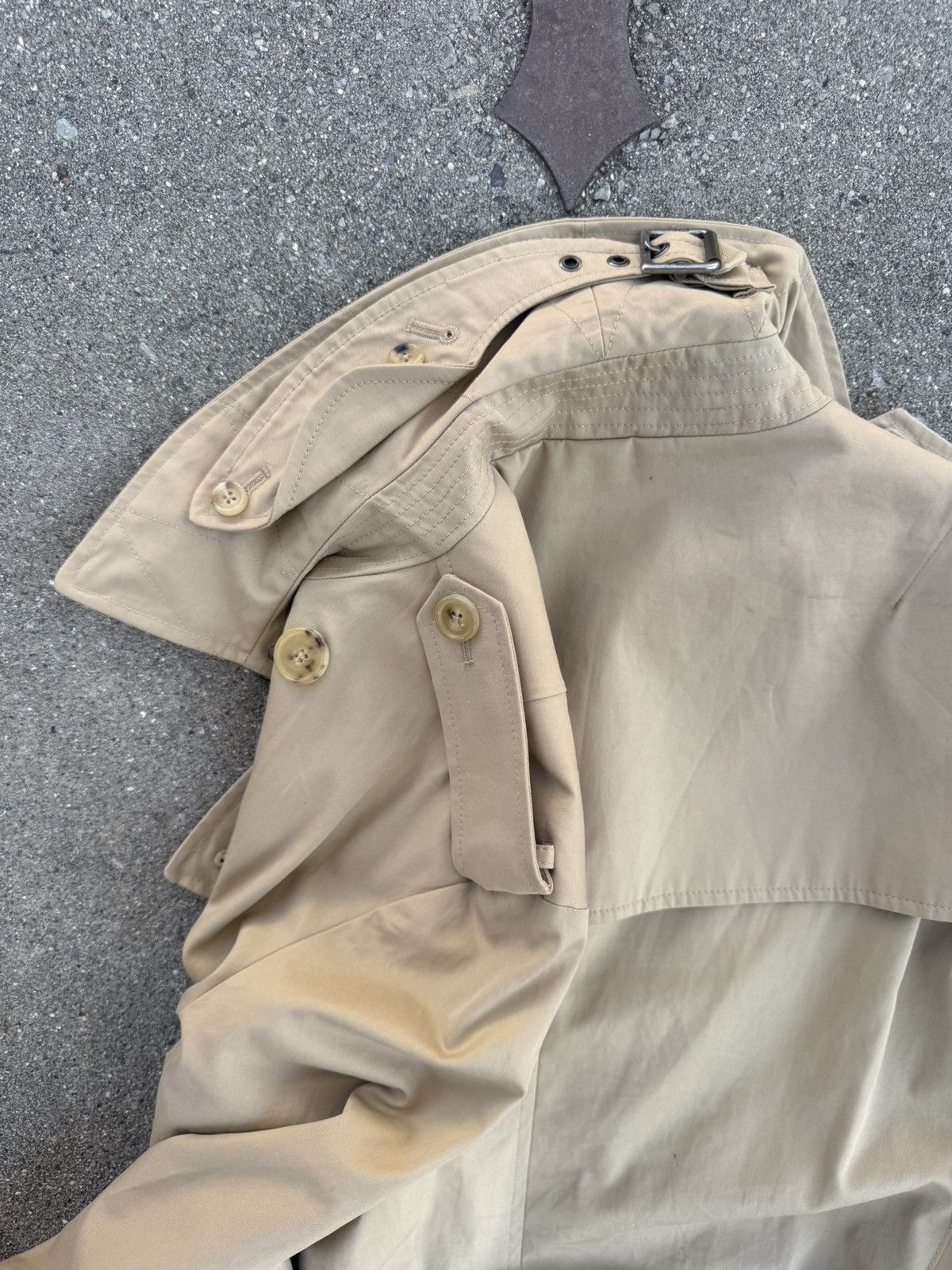 Ralph Lauren Black Label SAMPLE double breasted trench coat Size US M / EU 48-50 / 2 - 7 Thumbnail