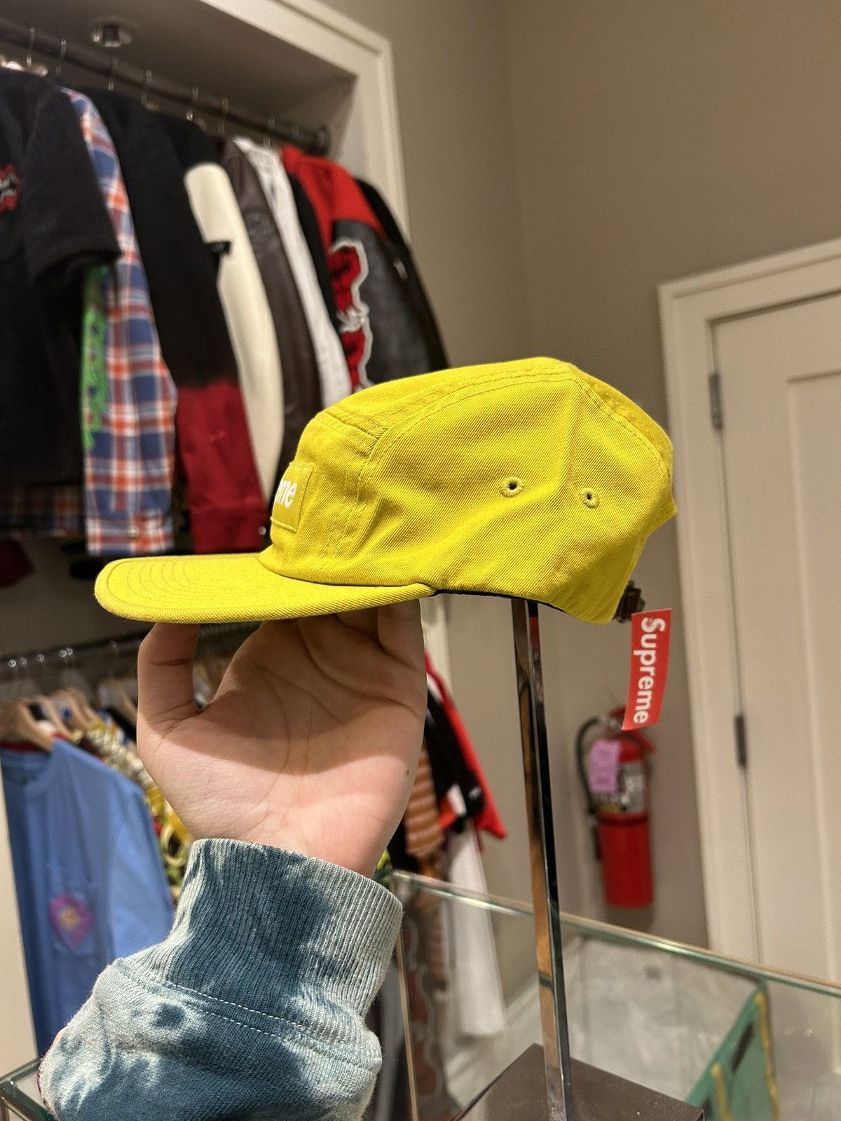 Supreme Supreme Washed Chino Twill Camp Cap Size ONE SIZE - 2 Thumbnail