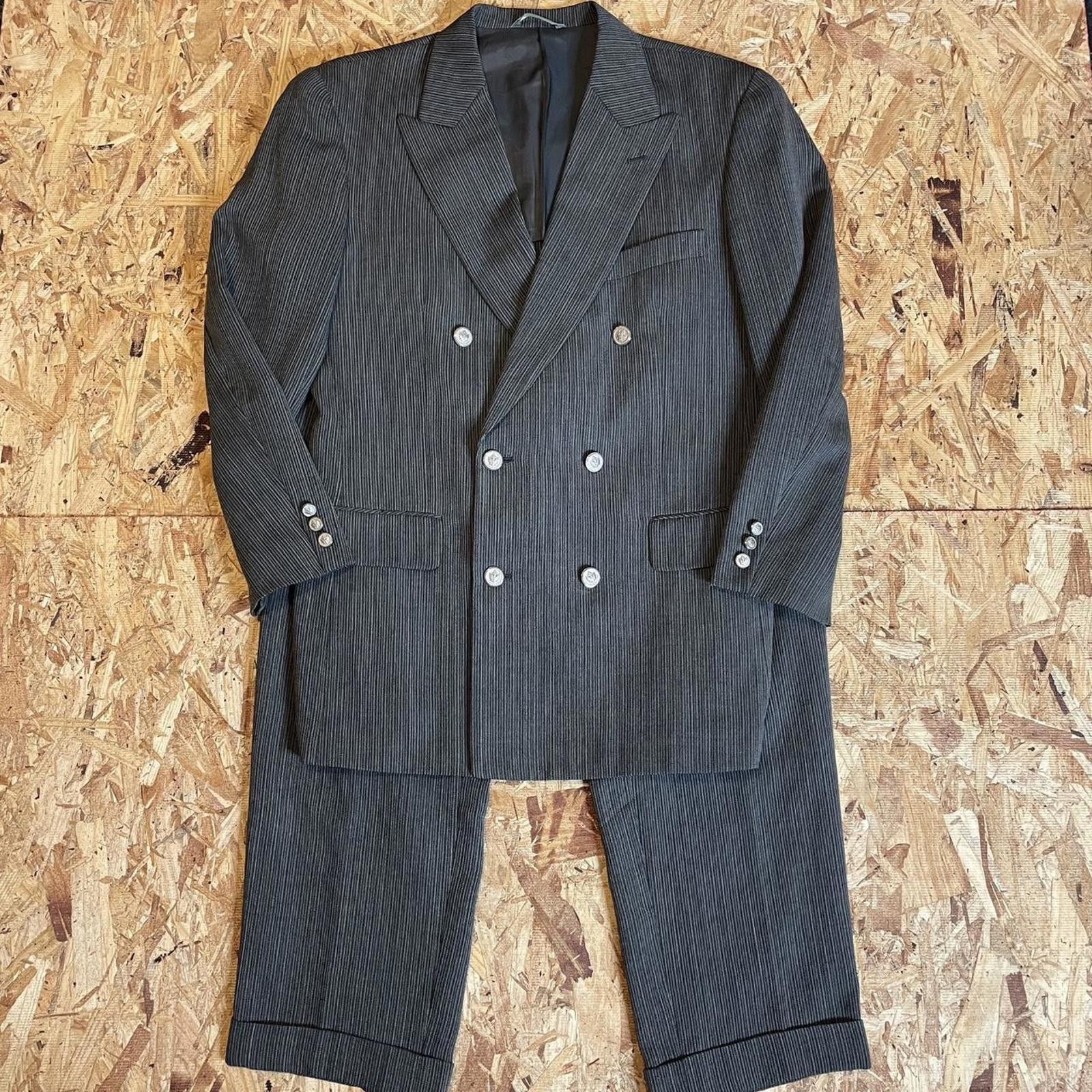 Boy London [BOY] • : Vintage 80s BOY London wide-leg boxy 2-piece suit Size 38R - 1 Thumbnail