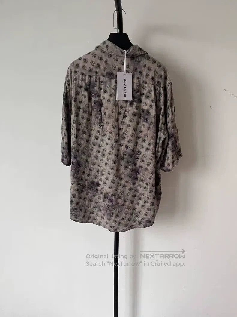 Acne Studios Acne Studios Daisy print single-breasted button-down shirt Size US S / EU 44-46 / 1 - 2 Thumbnail