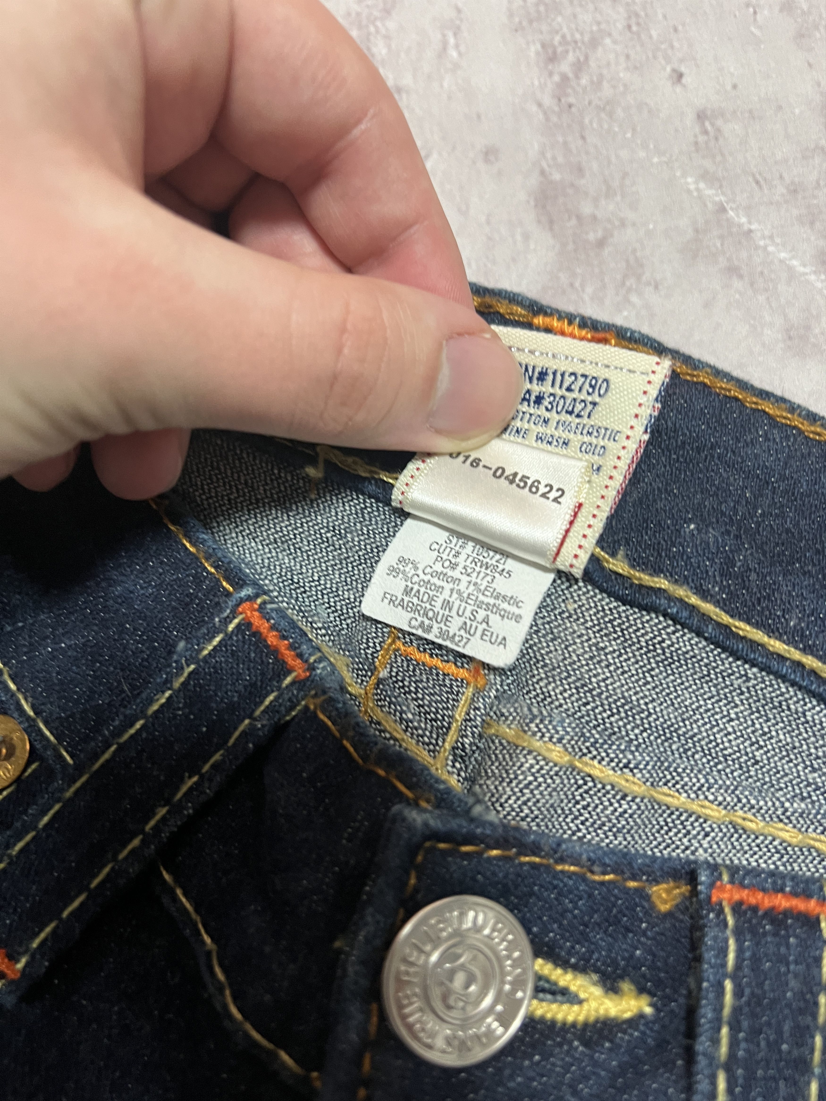True Religion True Religion Y2K Vintage Billy denim jeans size 28 Size 28" / US 6 / IT 42 - 14 Thumbnail