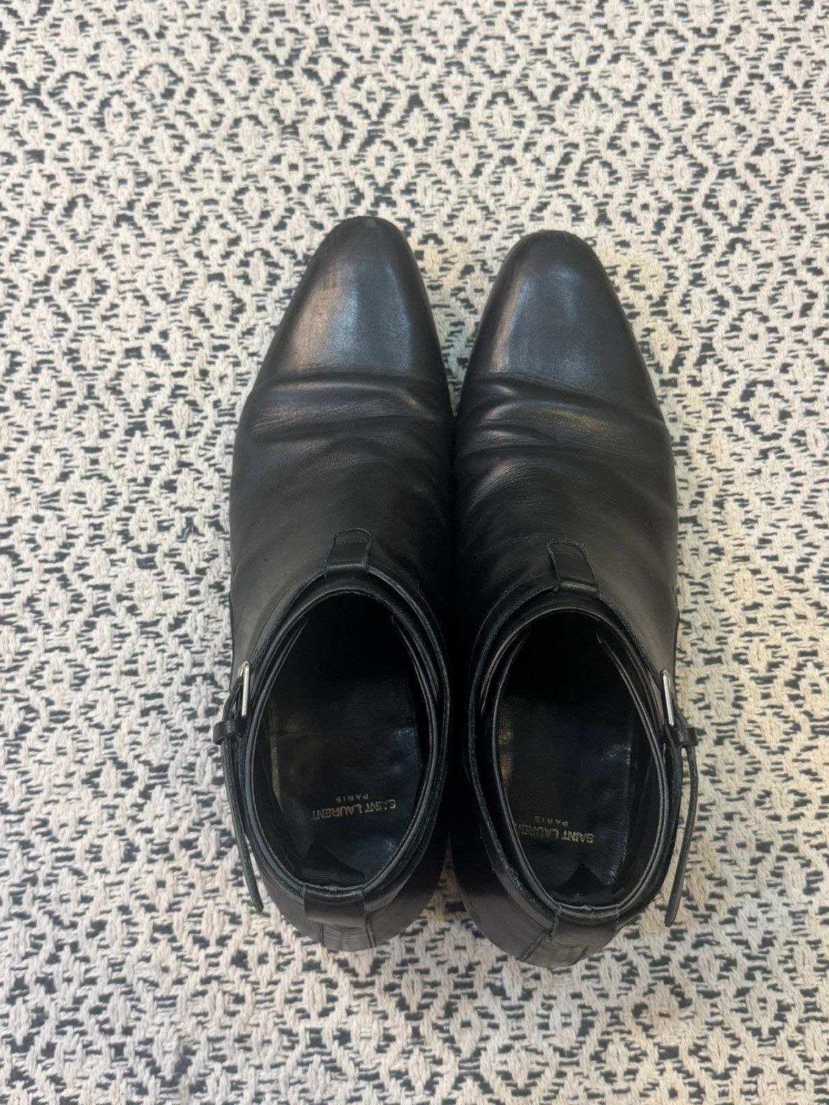 Saint Laurent Paris Saint Laurent Connor Jodphur leather boots Size US 10 / EU 43 - 2 Thumbnail