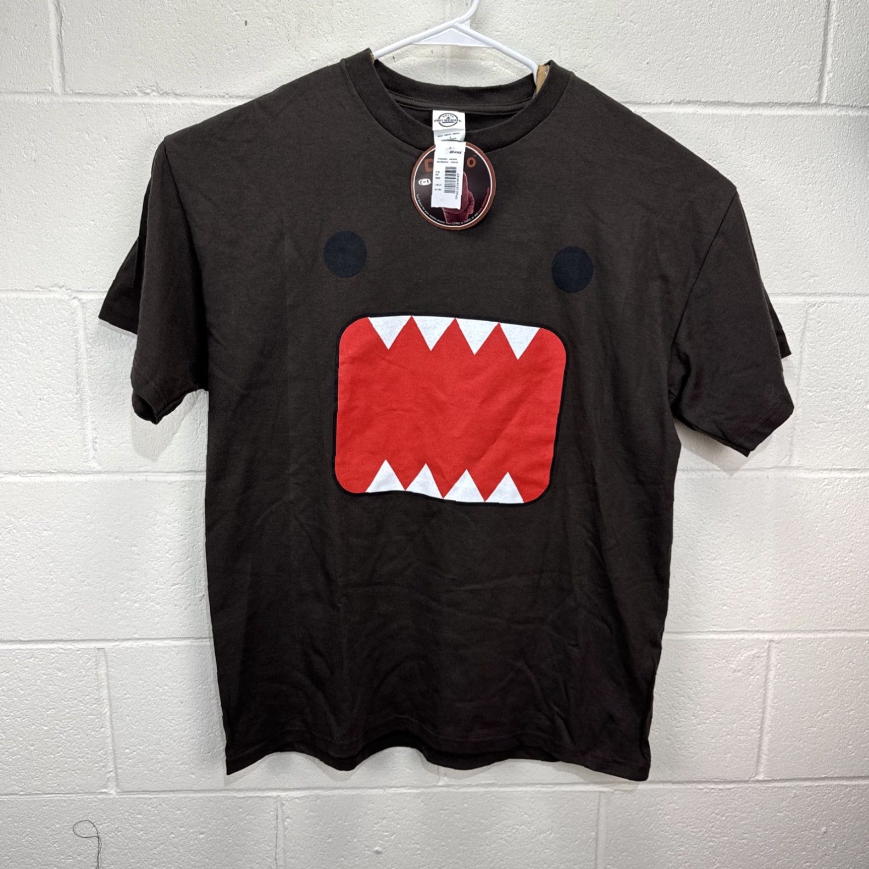 Delta VINTAGE Delta Domo Face Shirt XL Brown Graphic Print 90s Cartoon Anime Mens Size US XL / EU 56 / 4 - 2 Thumbnail