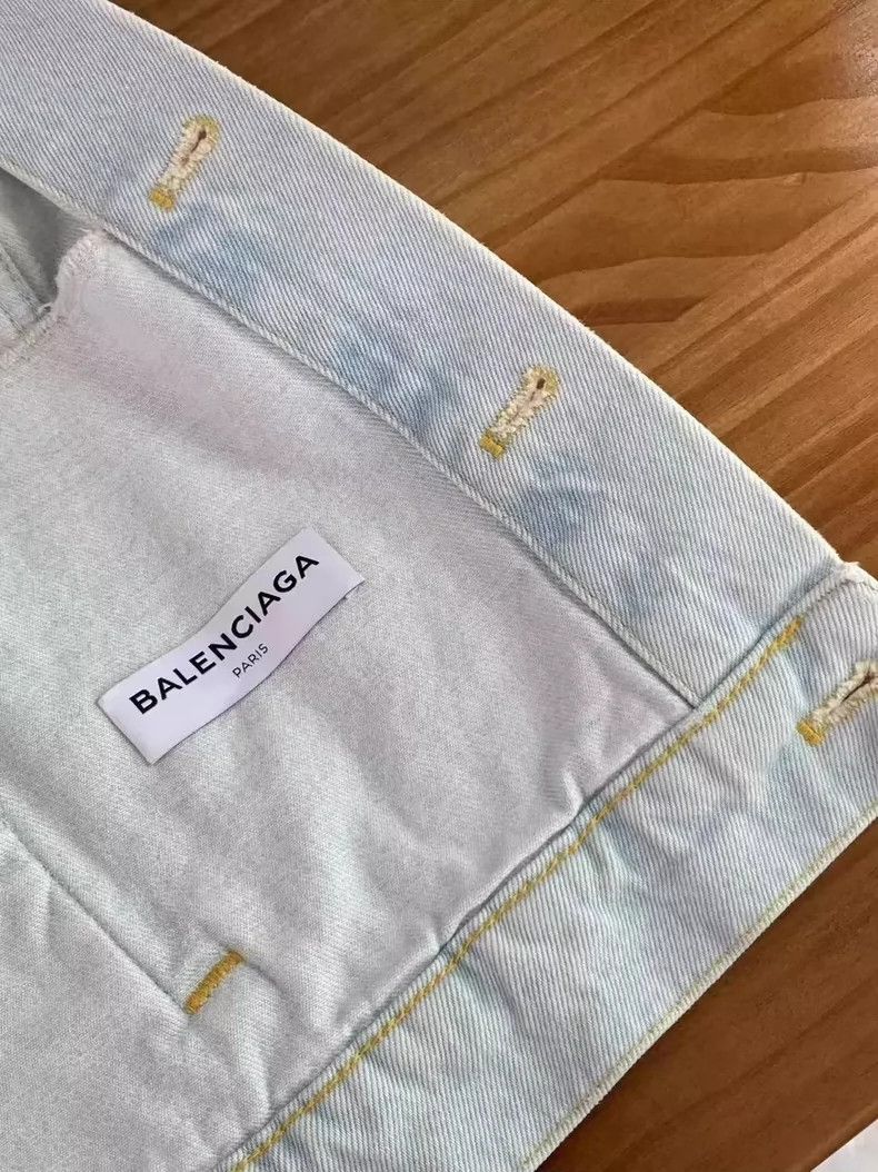 Balenciaga Balenciaga Bow-tie denim jacket 2504-Nextarrow Size XS / US 0-2 / IT 36-38 - 4 Thumbnail