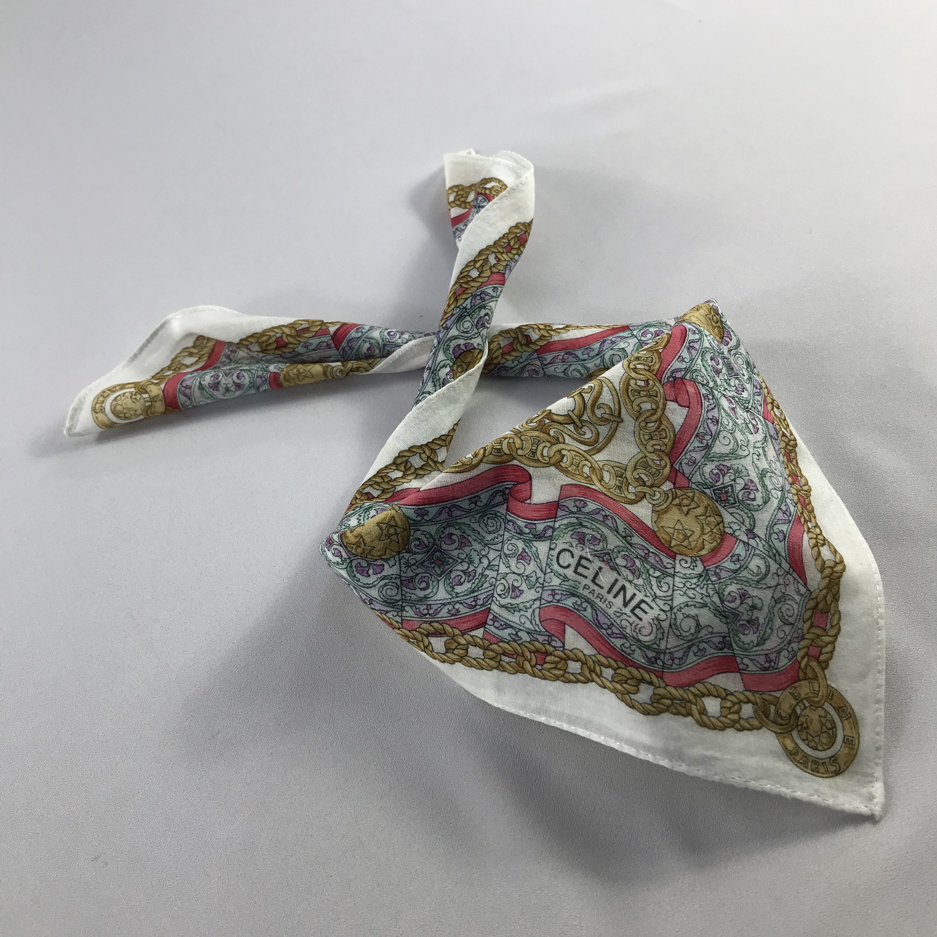 Celine Celine Handkerchief / Bandana / Neckerchief C714 Size ONE SIZE - 2 Thumbnail