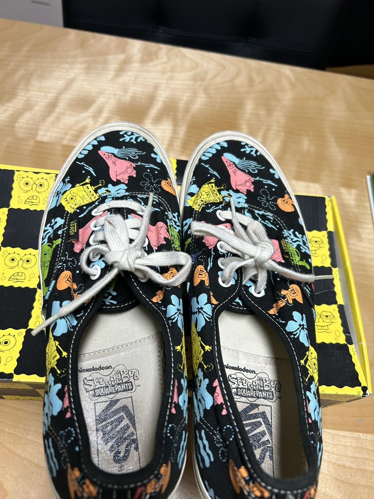 Vans Spongebob Vans Era Size US 12 / EU 45 - 5 Thumbnail