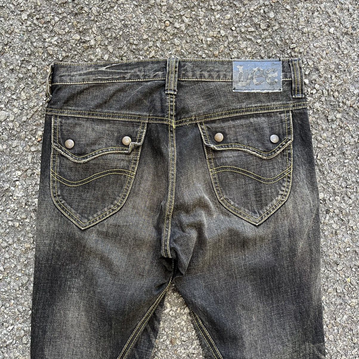 Hysteric Glamour FLARE JEANS LEE RAIDERS TWIST LEG STUDED STYLE BOOTCUT DENIM Size US 30 / EU 46 - 11 Thumbnail