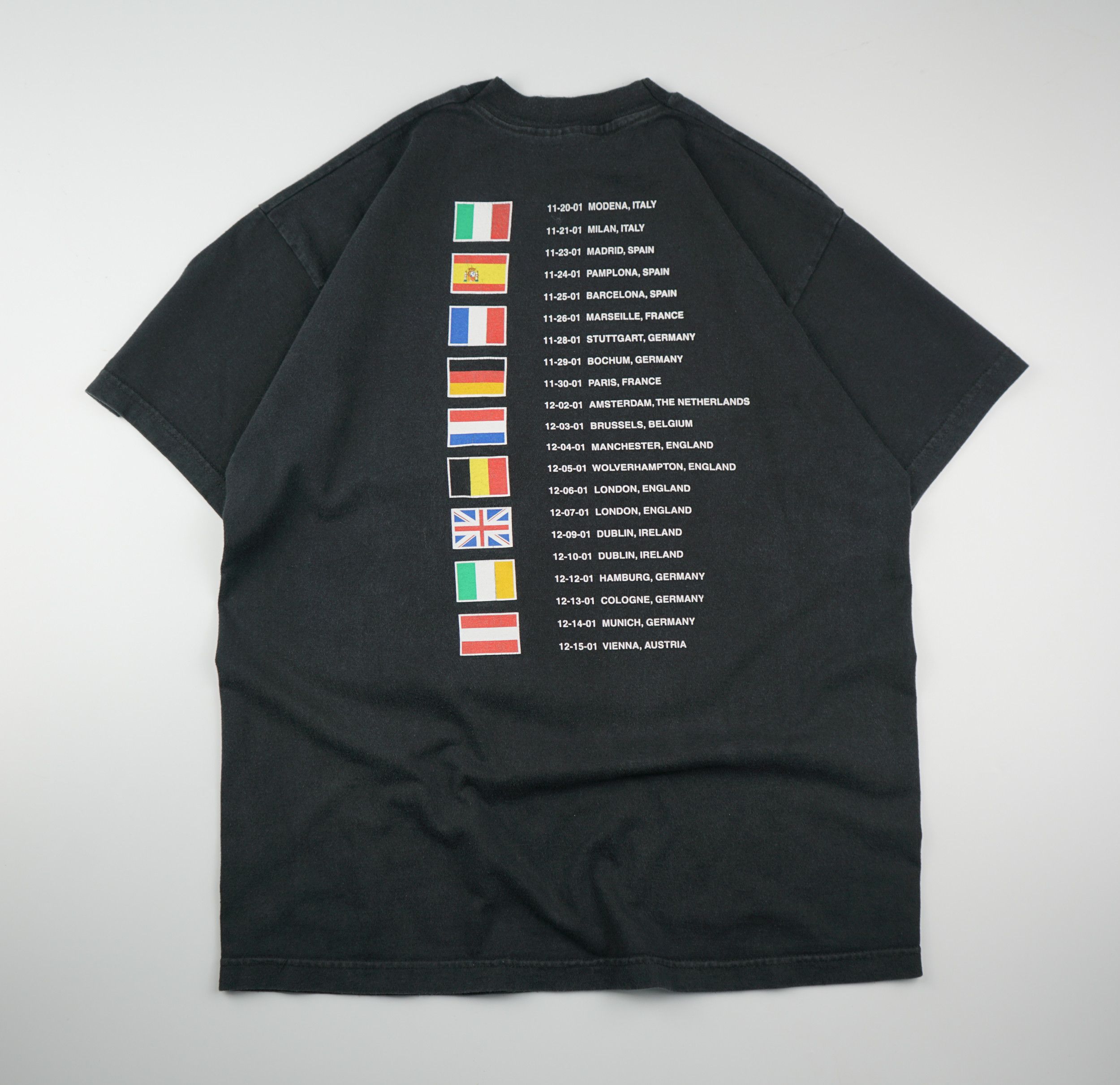 Band Tees × Vintage Vintage 2001 Steve Vai Alive in an Ultra World T-Shirt Size US L / EU 52-54 / 3 - 6 Thumbnail