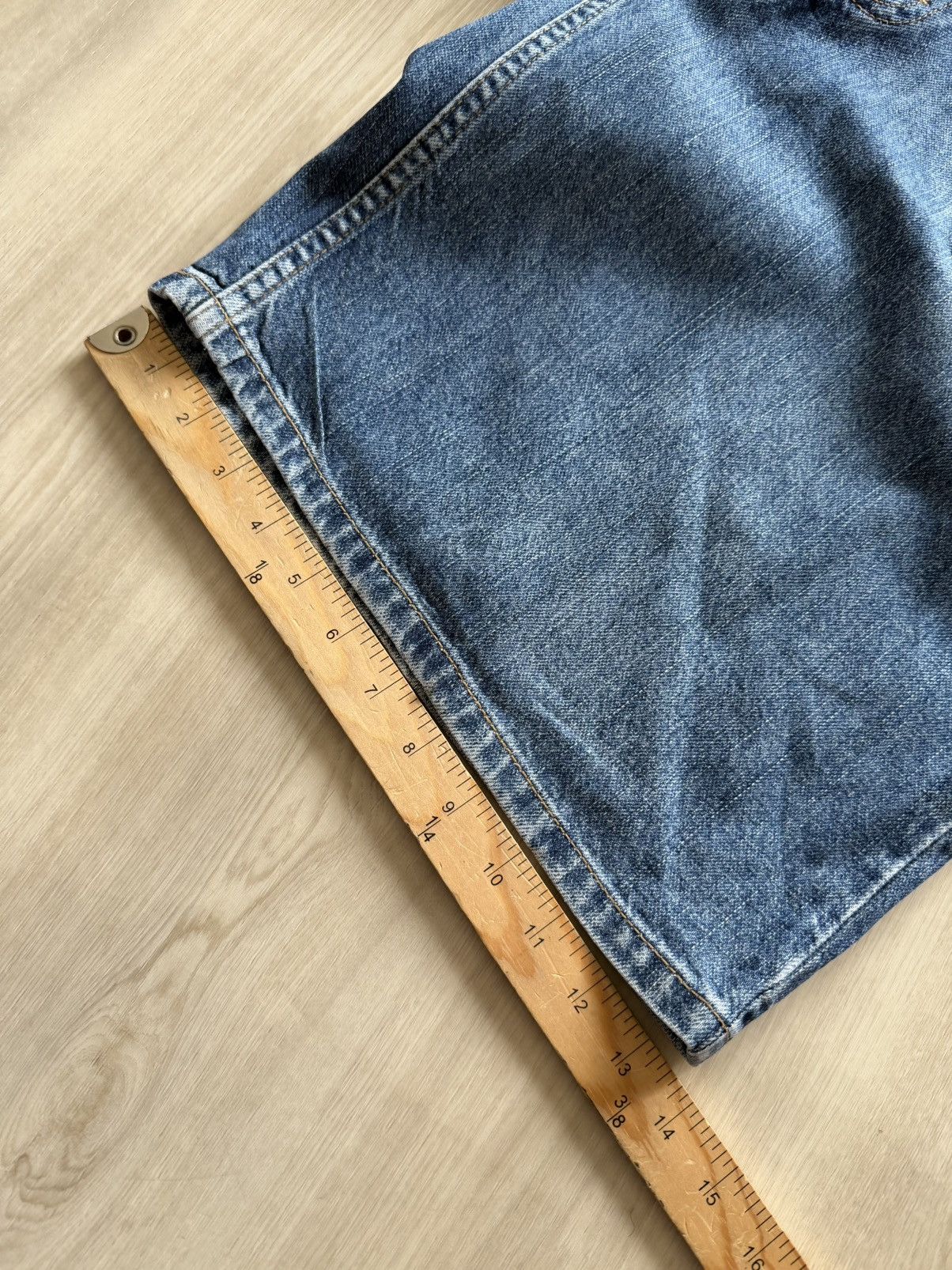 Levi's Vtg Y2K 07 Levis 550 Denim Shorts Sz 42 Straight Cotton Size US 42 / EU 58 - 6 Thumbnail