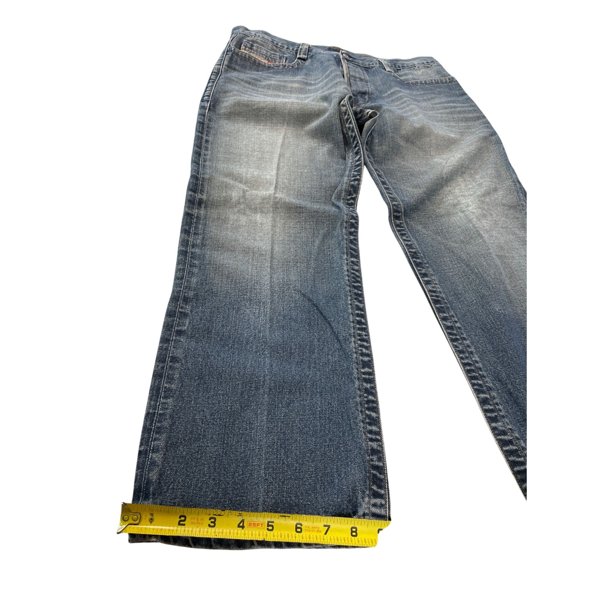 Diesel Diesel Industry Mens Y2K Classic Blue Straight Jeans Size 36 Size US 36 / EU 52 - 2 Thumbnail