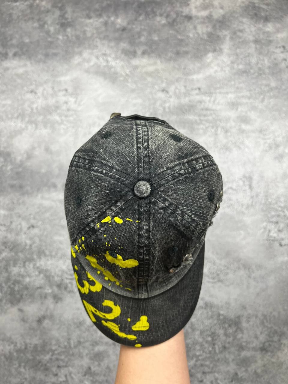 Vintage Vintage Von Dutch Cap Distressed Jeans Size ONE SIZE - 7 Thumbnail