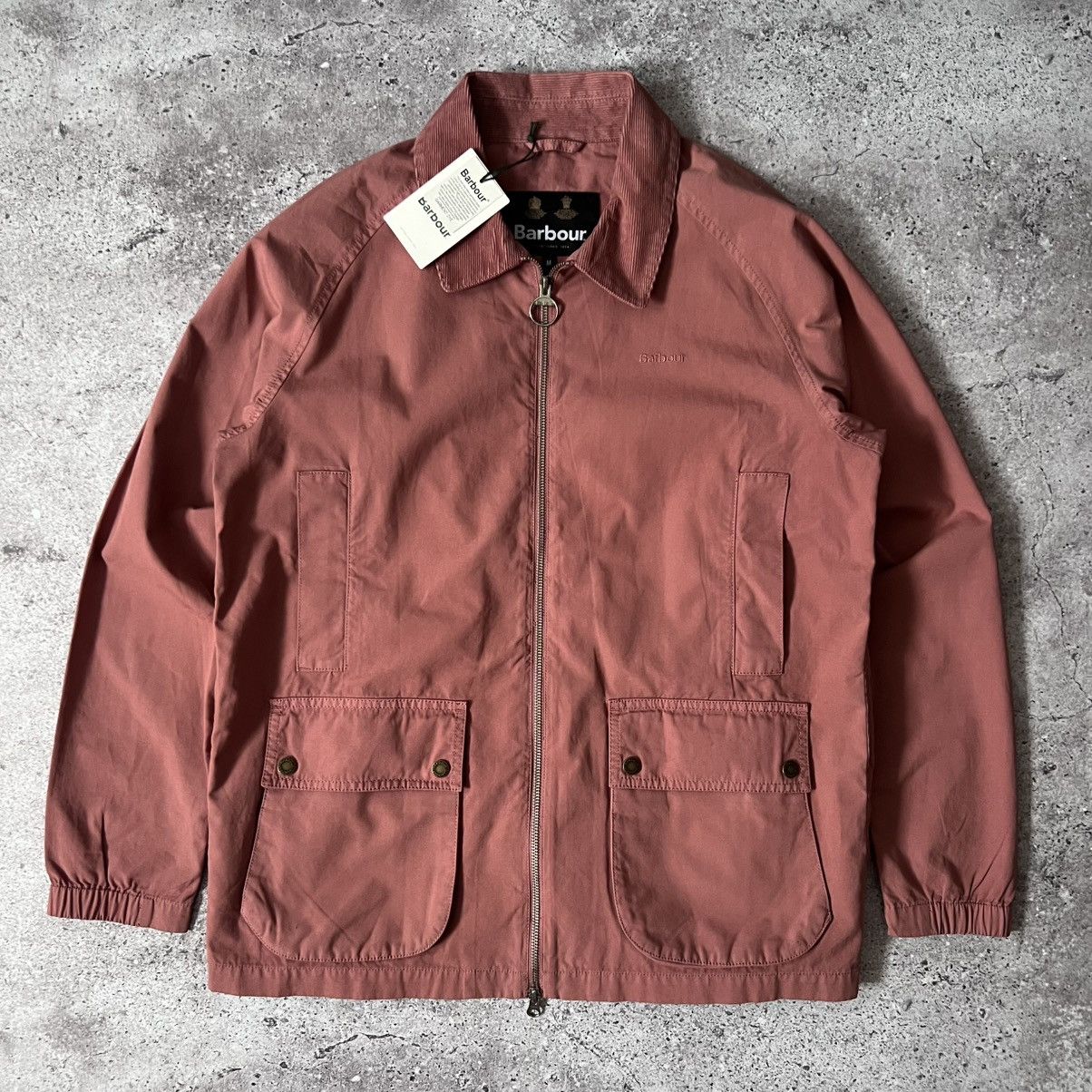 NWT Barbour Casual Domus Jacket Dusty Rose Garment Dyed