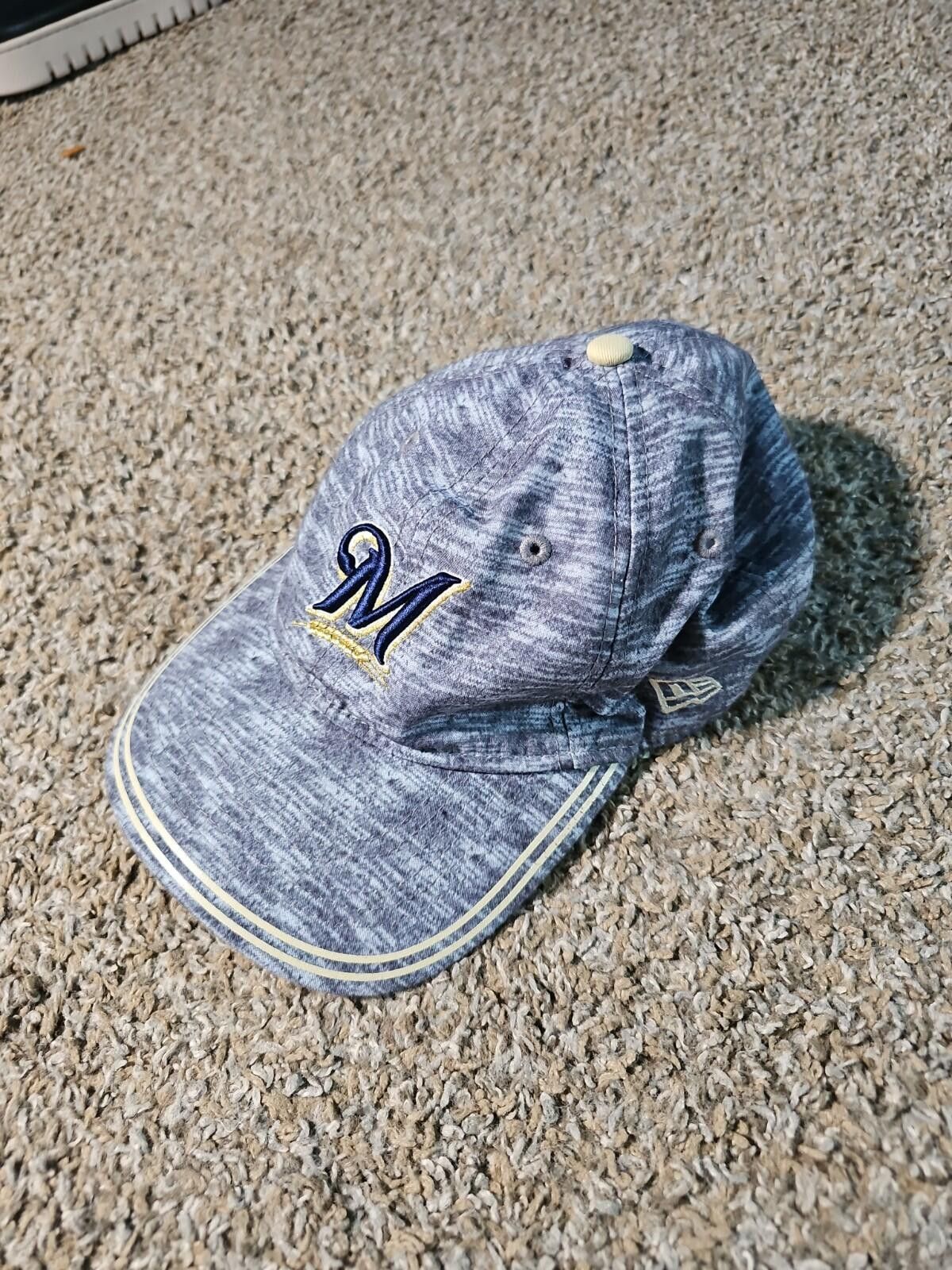 New Era Milwaukee Brewers Women's New Era 9TWENTY Adjustable Hat Size ONE SIZE - 2 Thumbnail