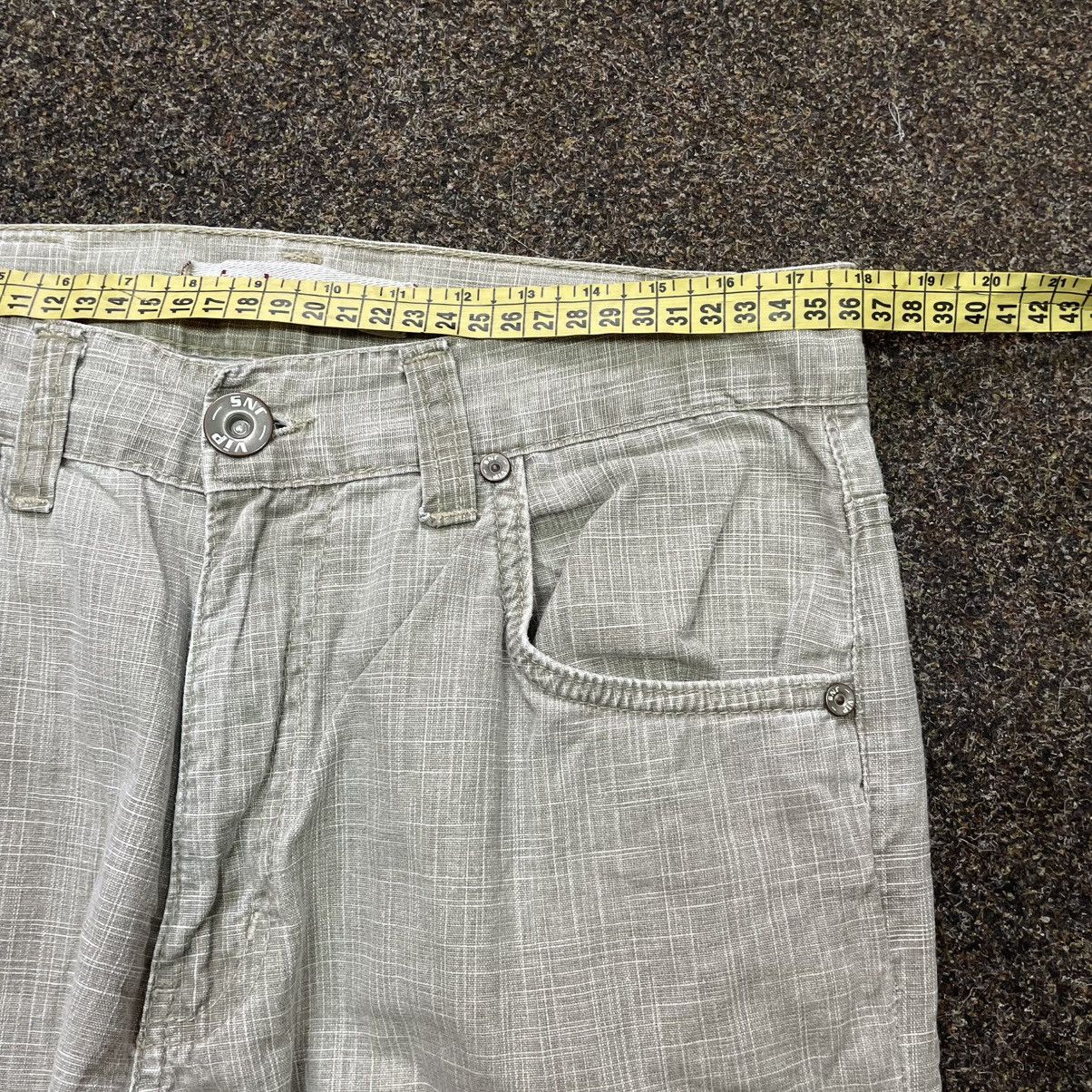 Vintage Vintage Y2K Baggy Cargo Pants Distressed Skate Streetwear Size 32" / US 10 / IT 46 - 6 Thumbnail