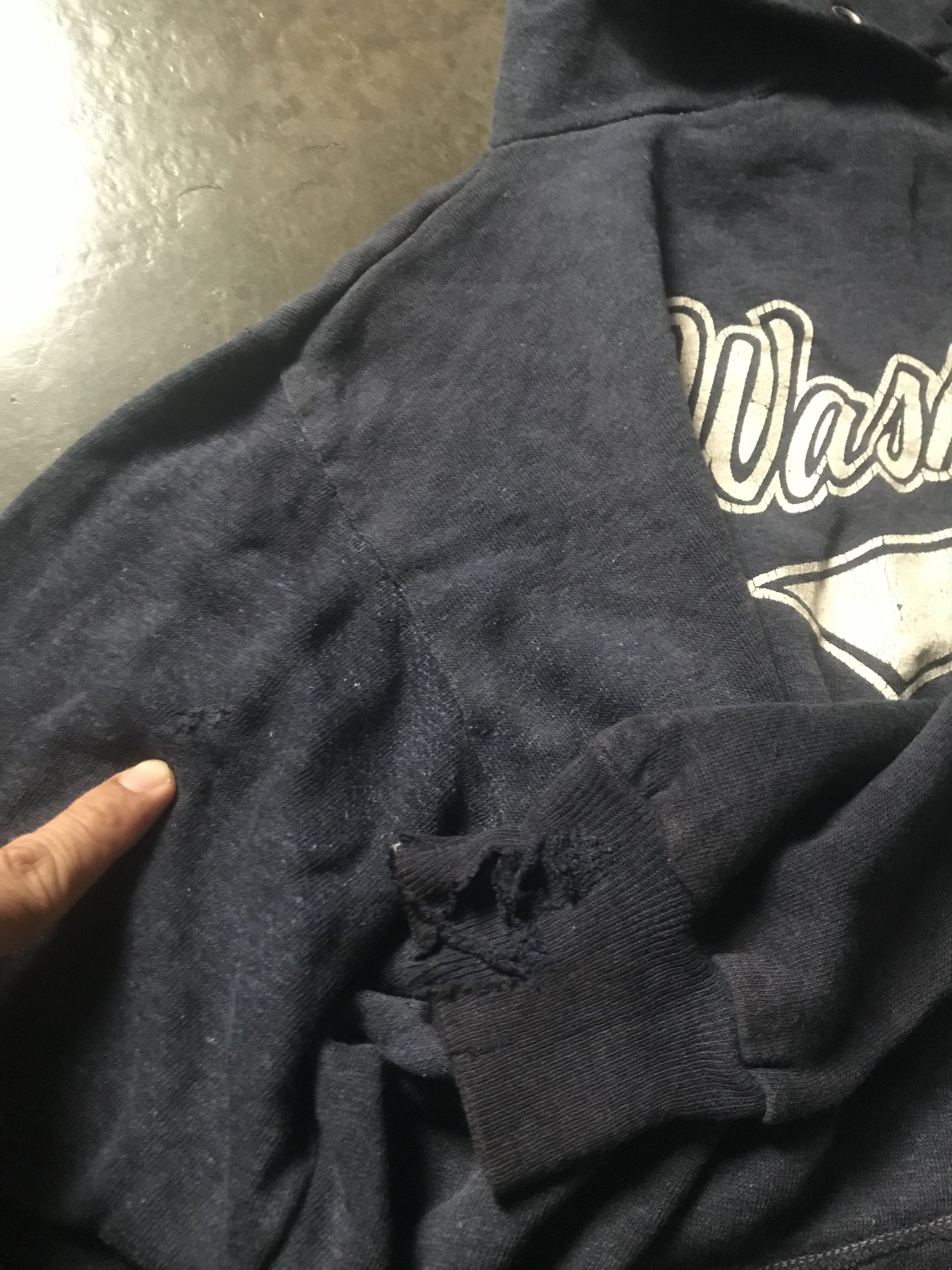 Hanes Vintage Washington Hoodie 60s 70s Size US M / EU 48-50 / 2 - 13 Thumbnail