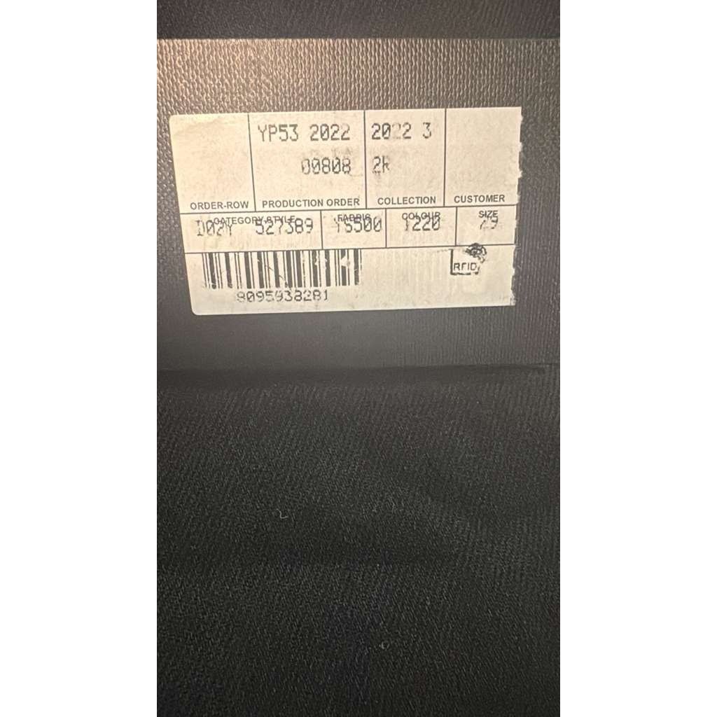 Saint Laurent Paris o1rshd1 Skinny 5 Pockets Low Jean Pants in Black Size US 29 - 18 Thumbnail