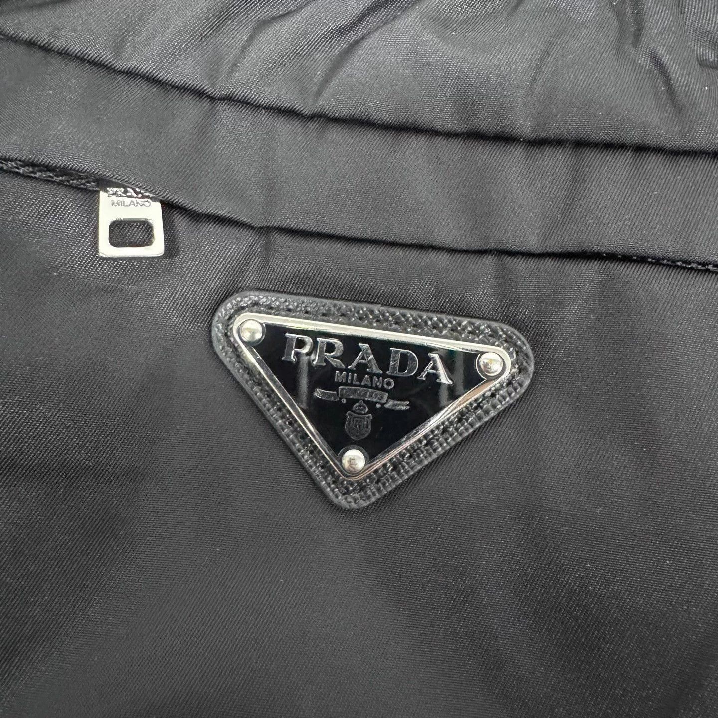 Prada Prada Triangle Logo Zip Hem Recycled Nylon 38 99 New Size US 38 / EU 54 - 4 Thumbnail